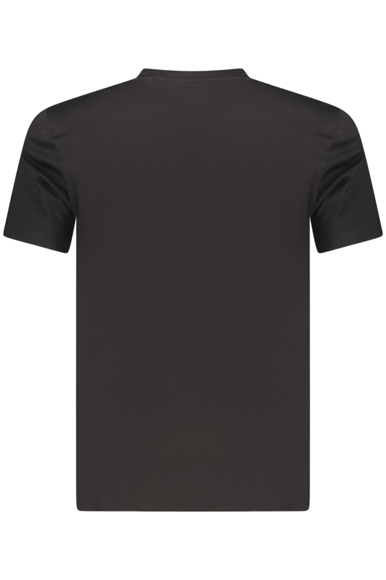 МЪЖКА ТЕНИСКА С КЪС РЪКАВ GUESS JEANS, ЧЕРНА - GUESS JEANS