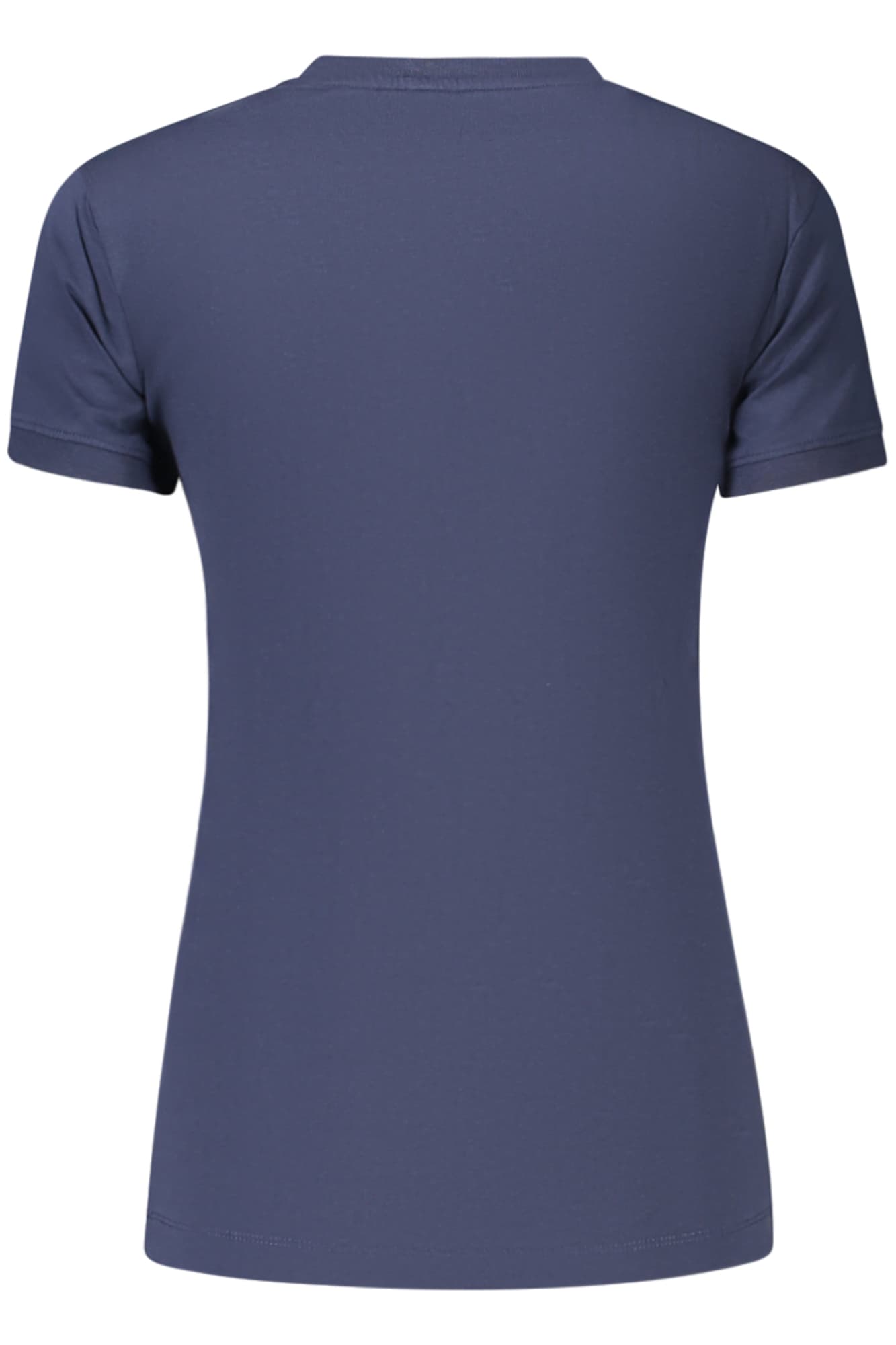 ДАМСКА ТЕНИСКА С КЪС РЪКАВ GUESS JEANS, СИНЯ - GUESS JEANS