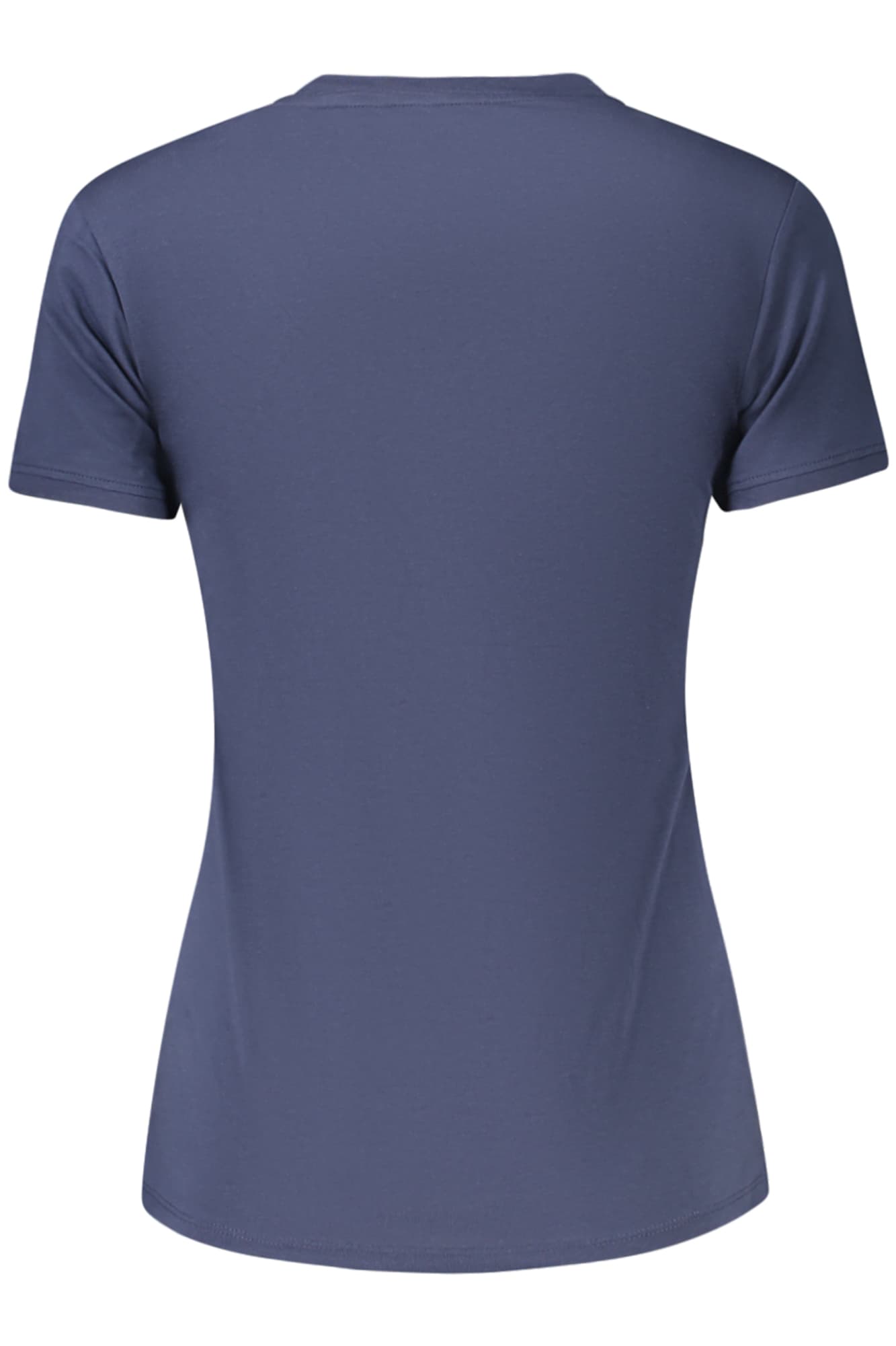 ДАМСКА ТЕНИСКА С КЪС РЪКАВ GUESS JEANS, СИНЯ - GUESS JEANS