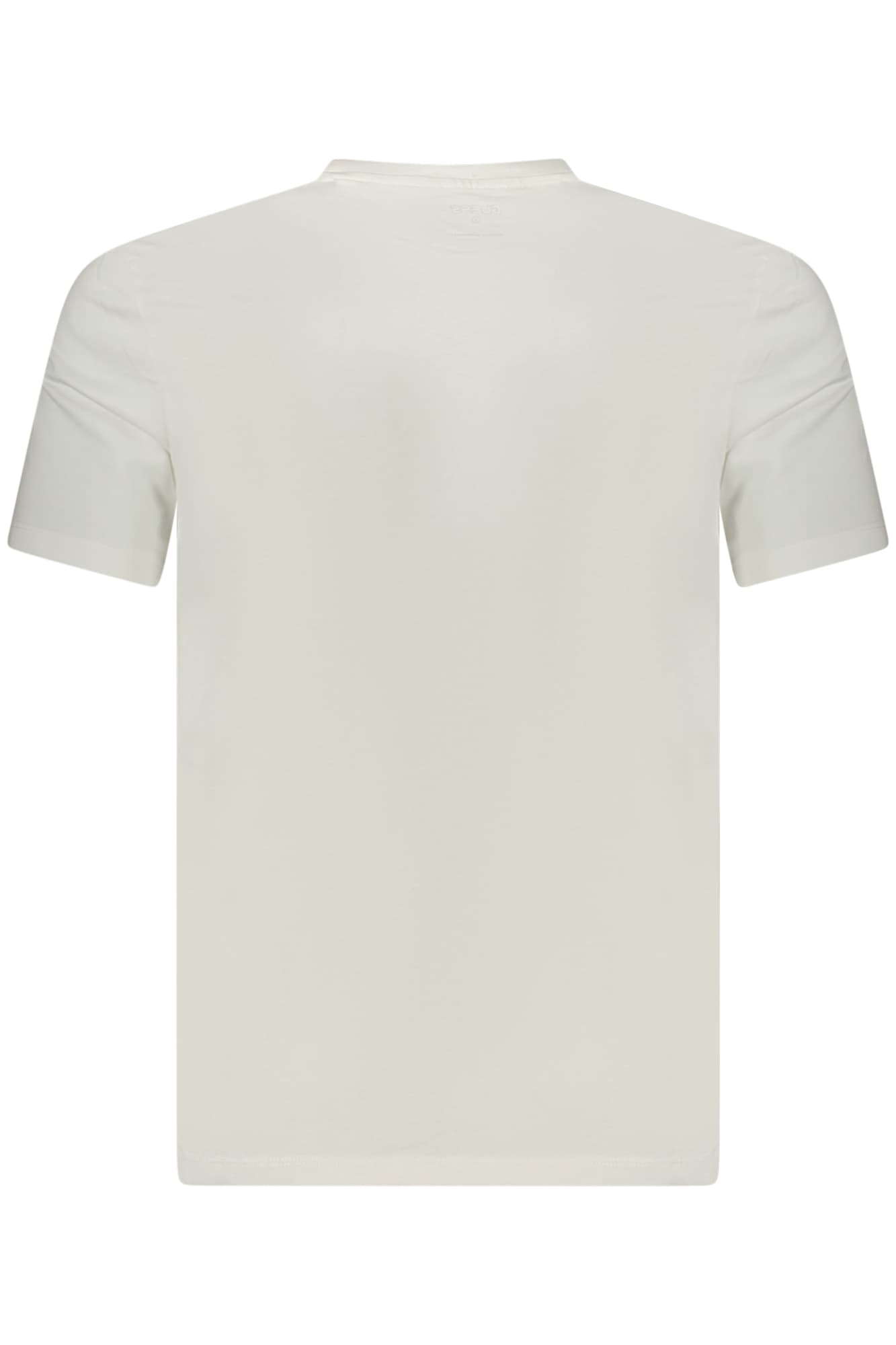 МЪЖКА ТЕНИСКА С КЪС РЪКАВ GUESS JEANS, БЯЛА - GUESS JEANS