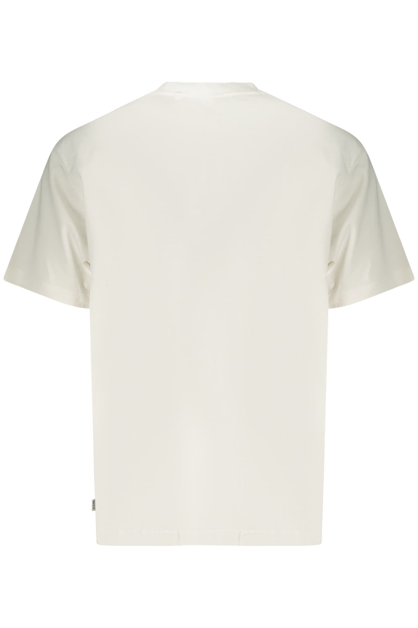 МЪЖКА ТЕНИСКА С КЪС РЪКАВ GUESS JEANS, БЯЛА - GUESS JEANS