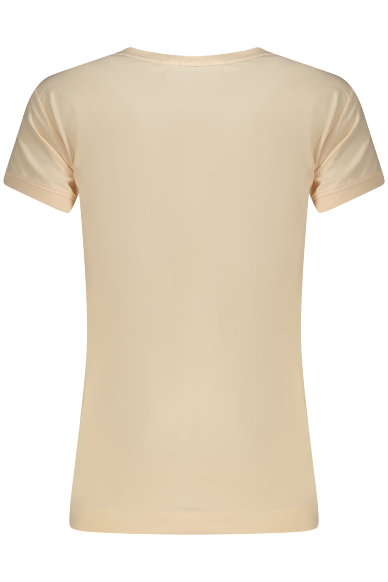 Дамска тениска с къс ръкав GUESS JEANS, розова - GUESS JEANS