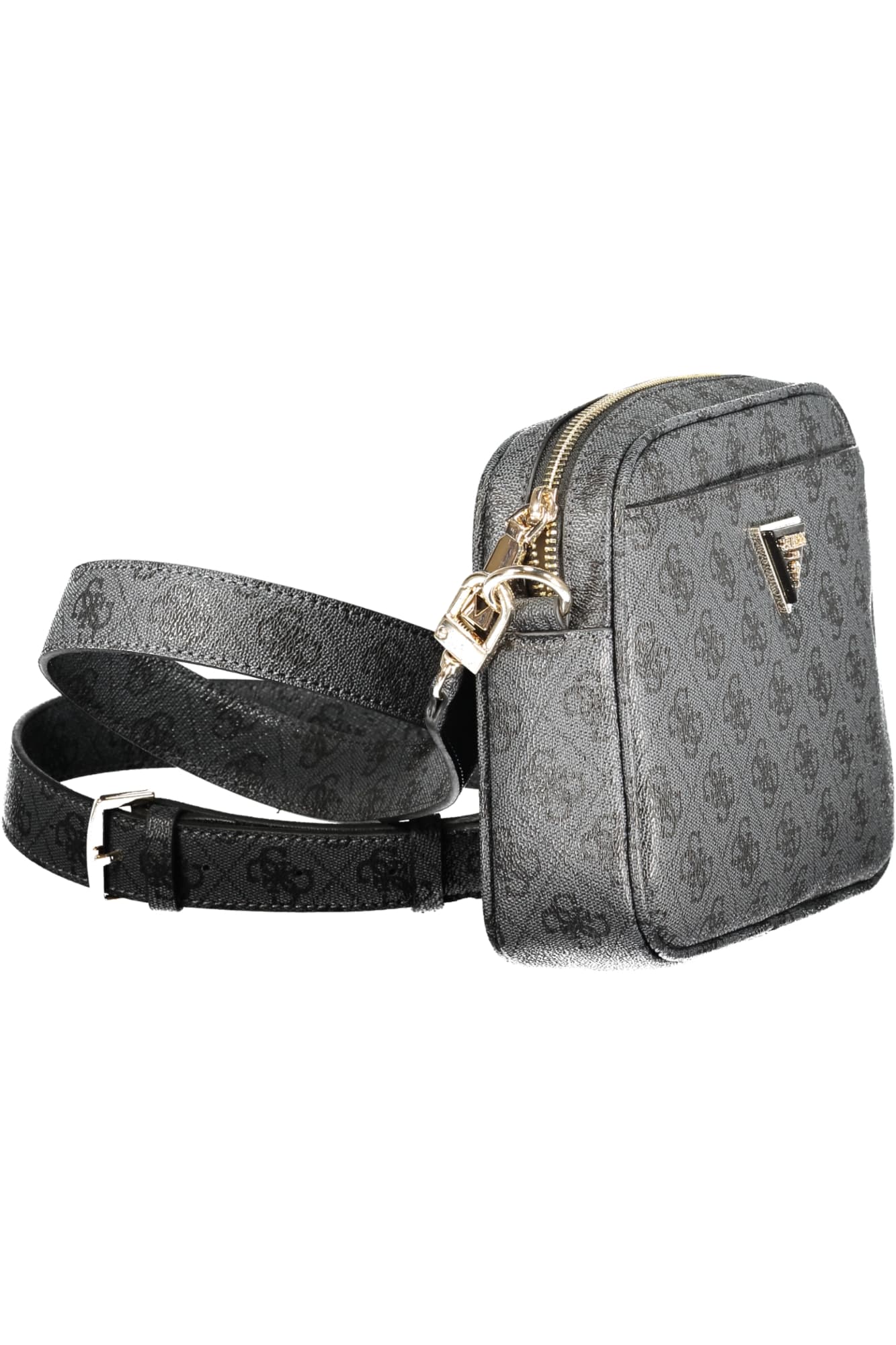 Чанта GUESS JEANS за жени, черна - GUESS JEANS