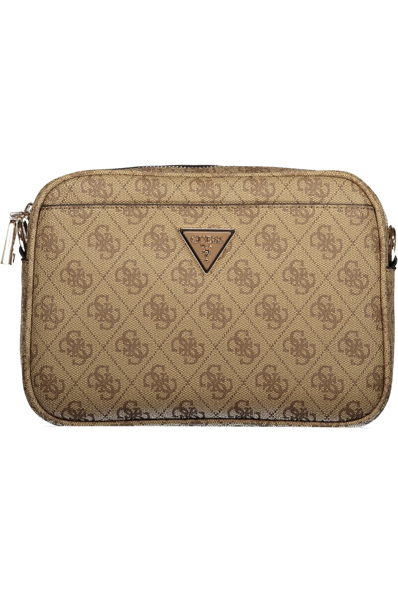 Дамска бежова чанта GUESS JEANS - GUESS JEANS