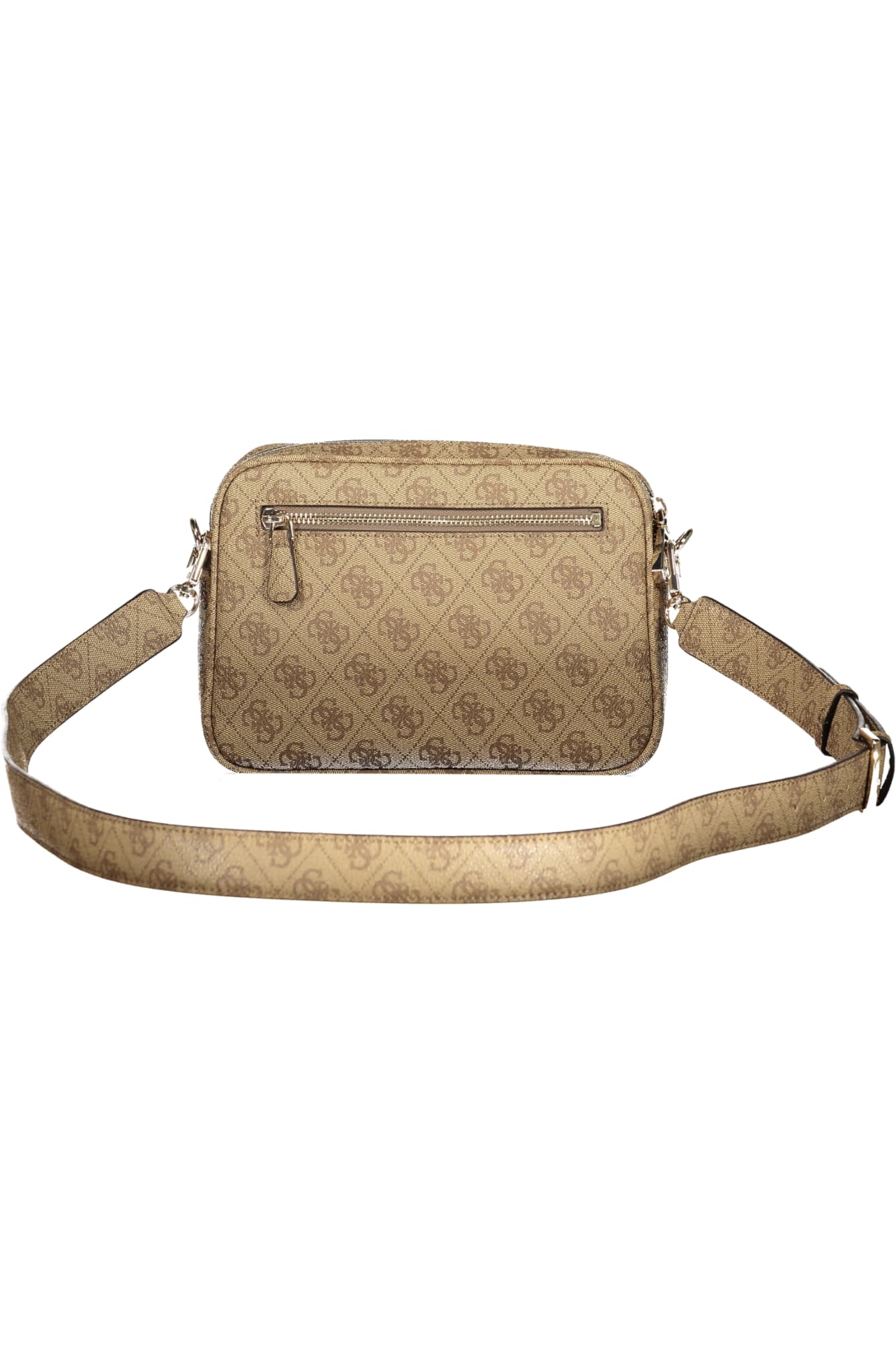 Дамска бежова чанта GUESS JEANS - GUESS JEANS