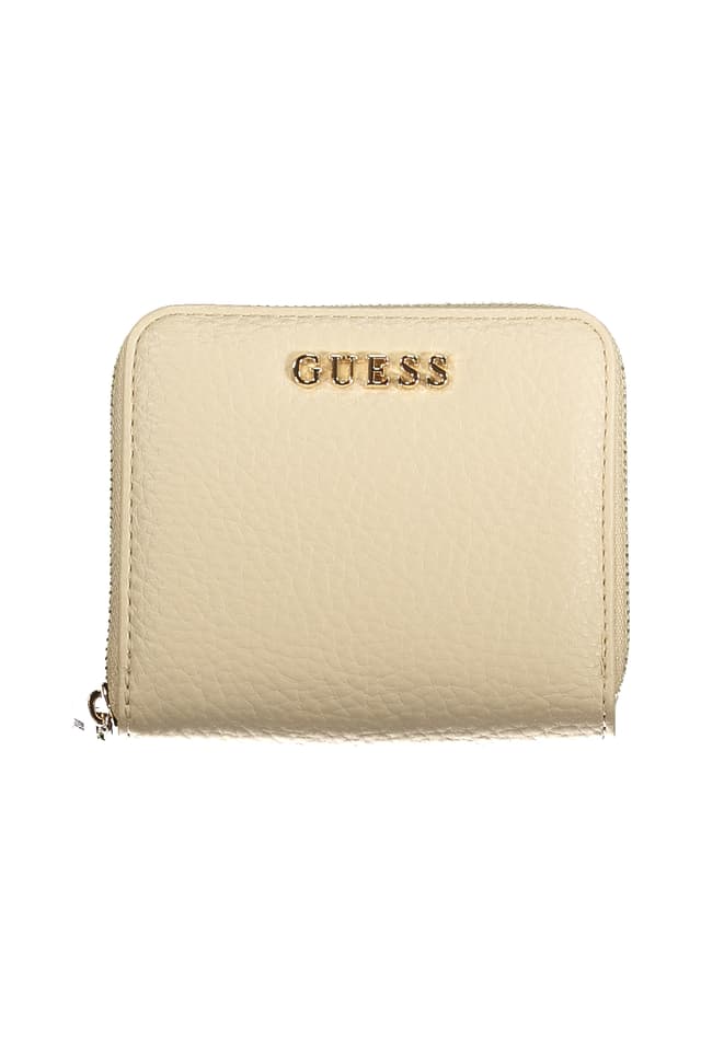 Дамски бежов портфейл GUESS JEANS