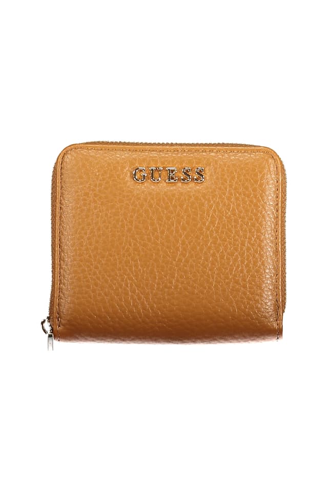 ДАМСКИ КАФЯВ ПОРТФЕЙЛ GUESS JEANS