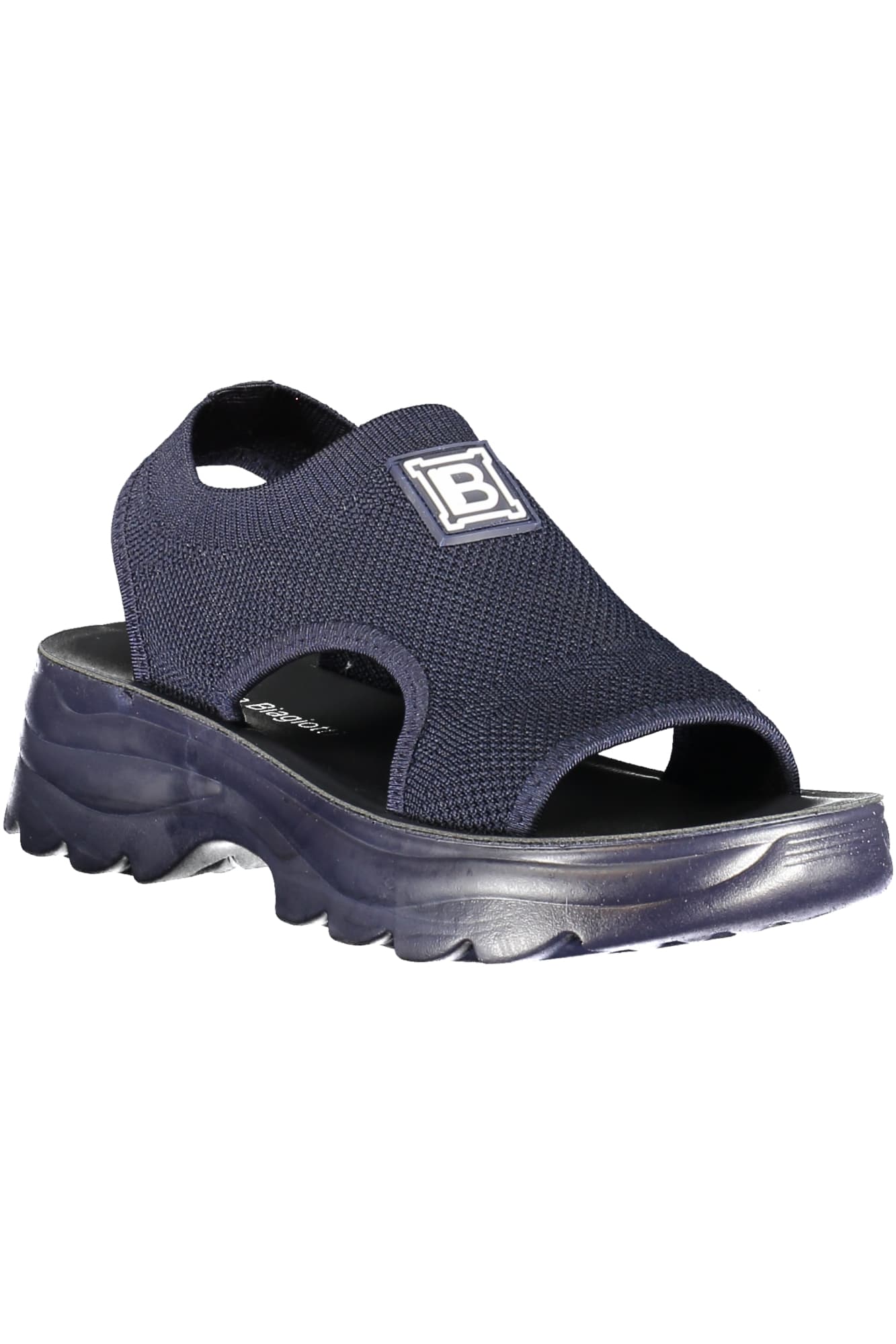 ДАМСКИ САНДАЛИ LAURA BIAGIOTTI В СИНИ ОТ КОЖАТА - LAURA BIAGIOTTI