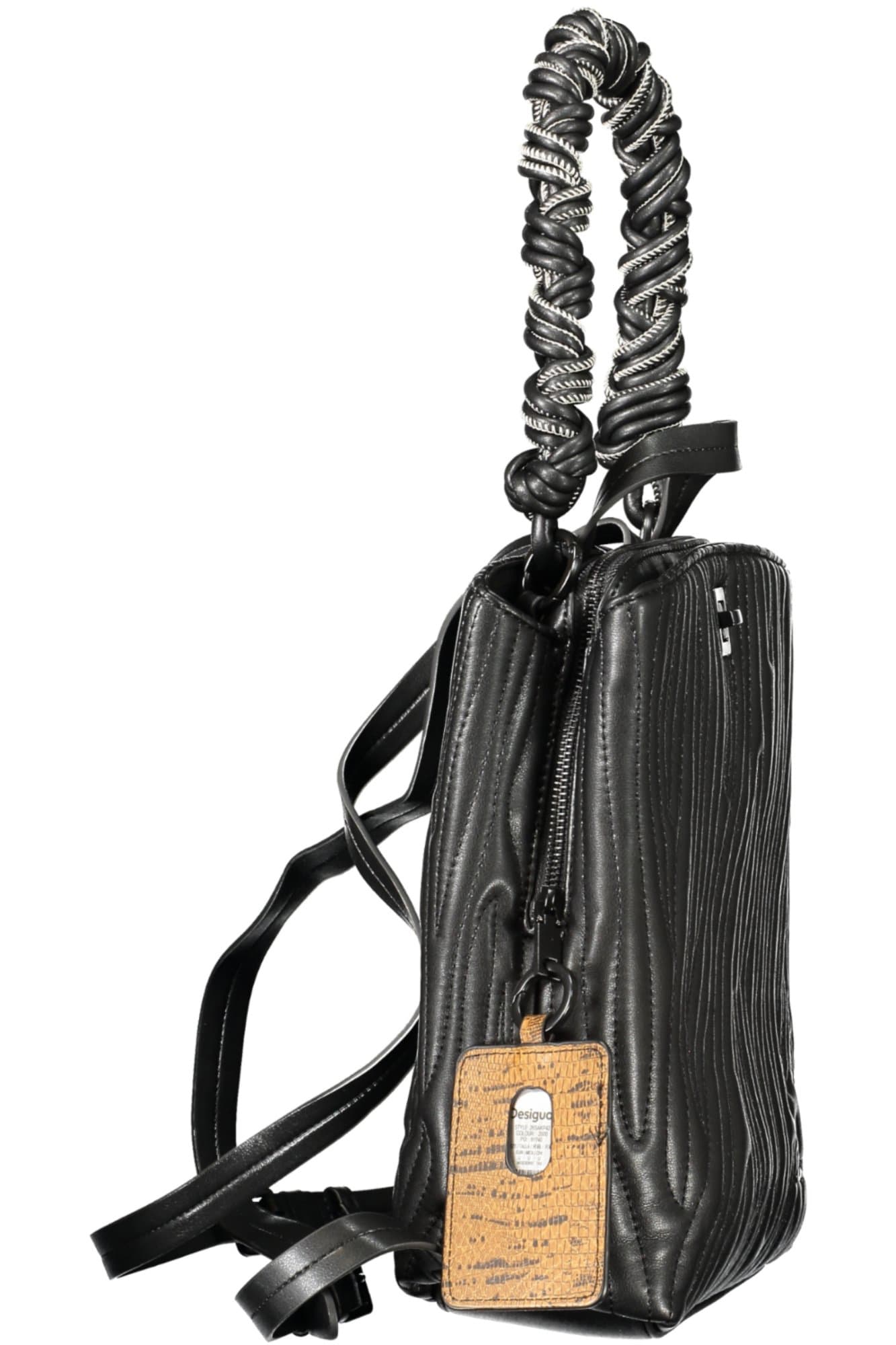 DESIGUAL ЧЕРНА ДАМСКА РАНИЦА - DESIGUAL