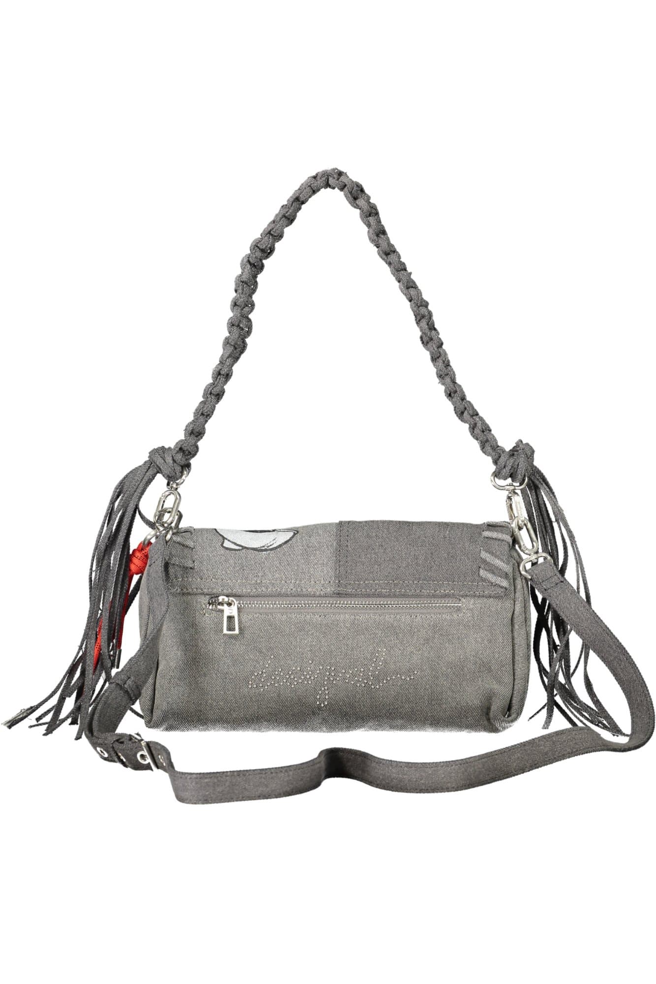 СИВА ДАМСКА ЧАНТА DESIGUAL - DESIGUAL