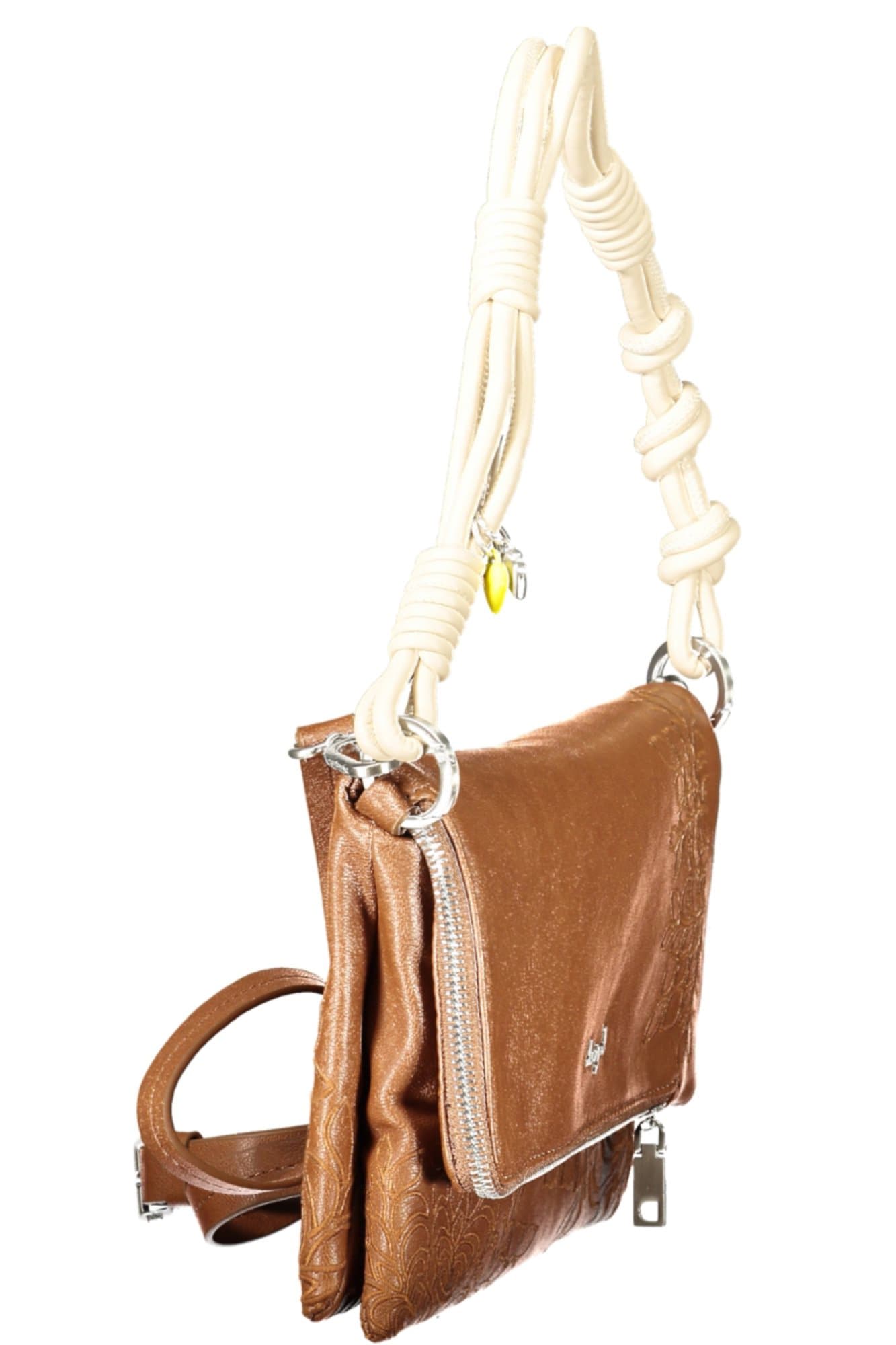 DESIGUAL ДАМСКА КАФЯВА ЧАНТА - DESIGUAL