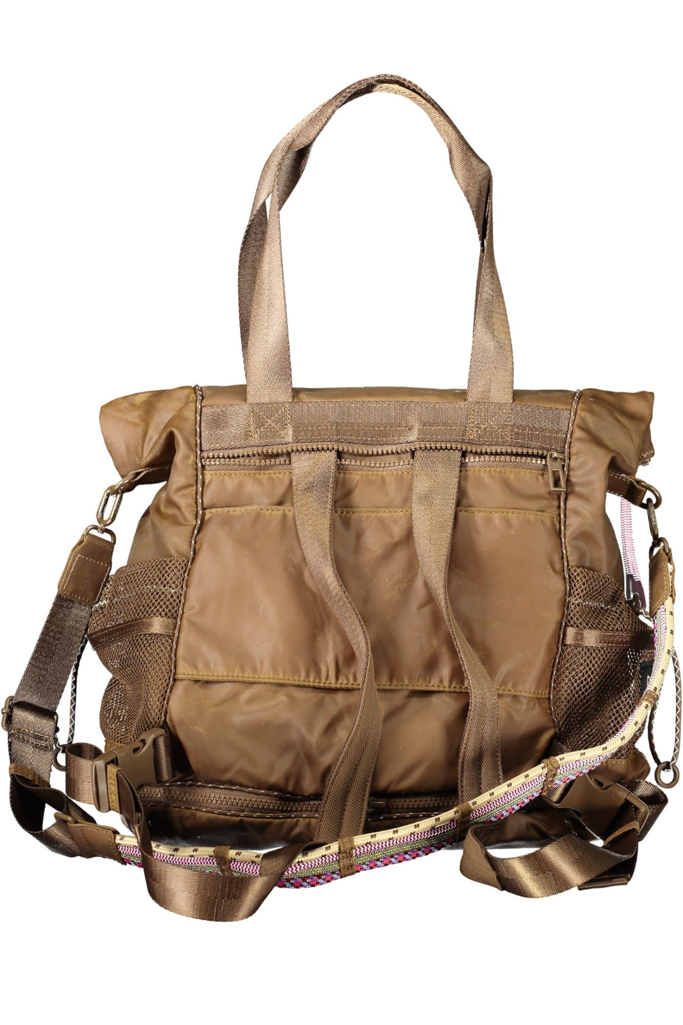 DESIGUAL ДАМСКА КАФЯВА ЧАНТА - DESIGUAL