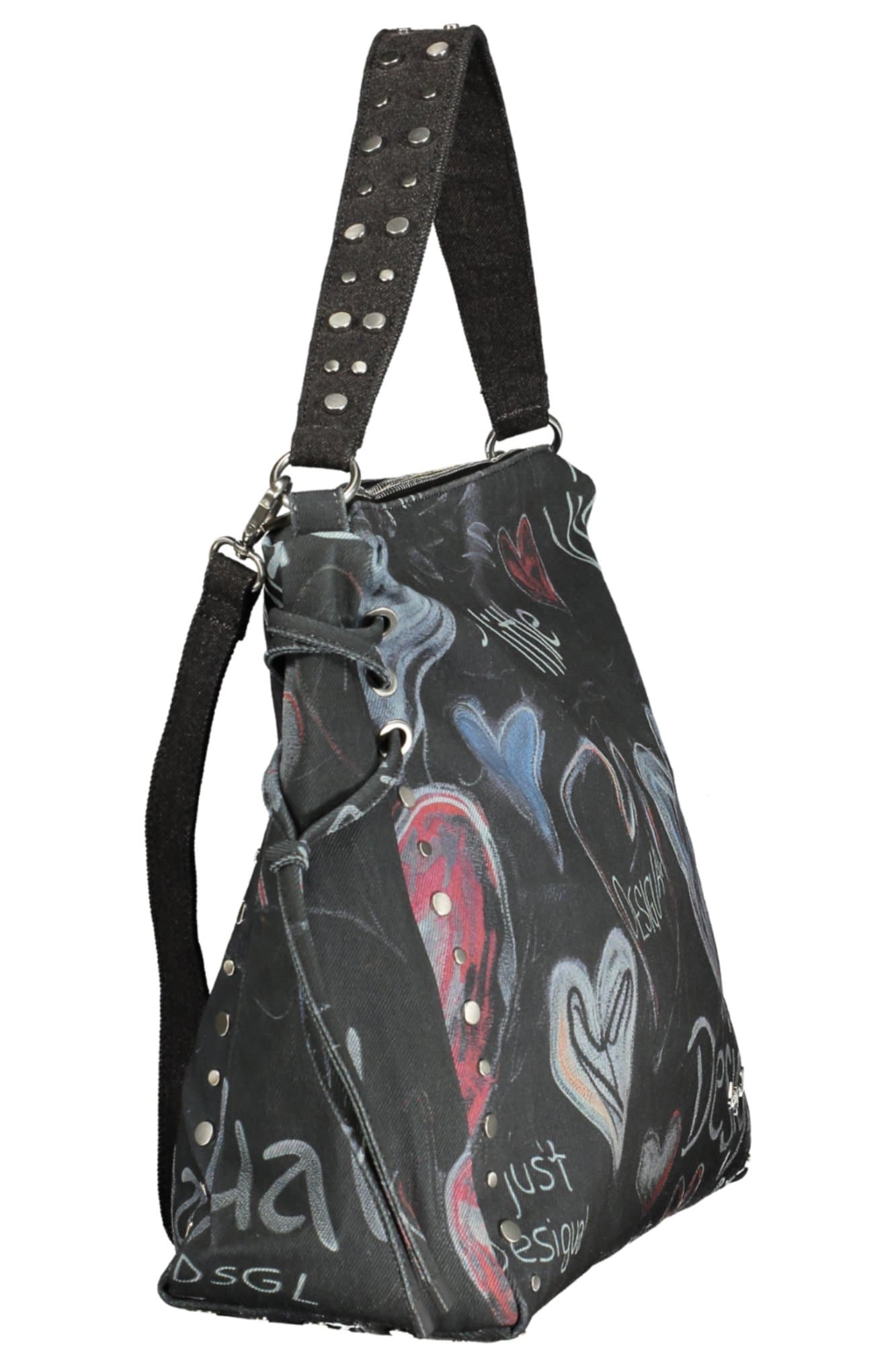 ЧЕРНА ДАМСКА ЧАНТА DESIGUAL - DESIGUAL