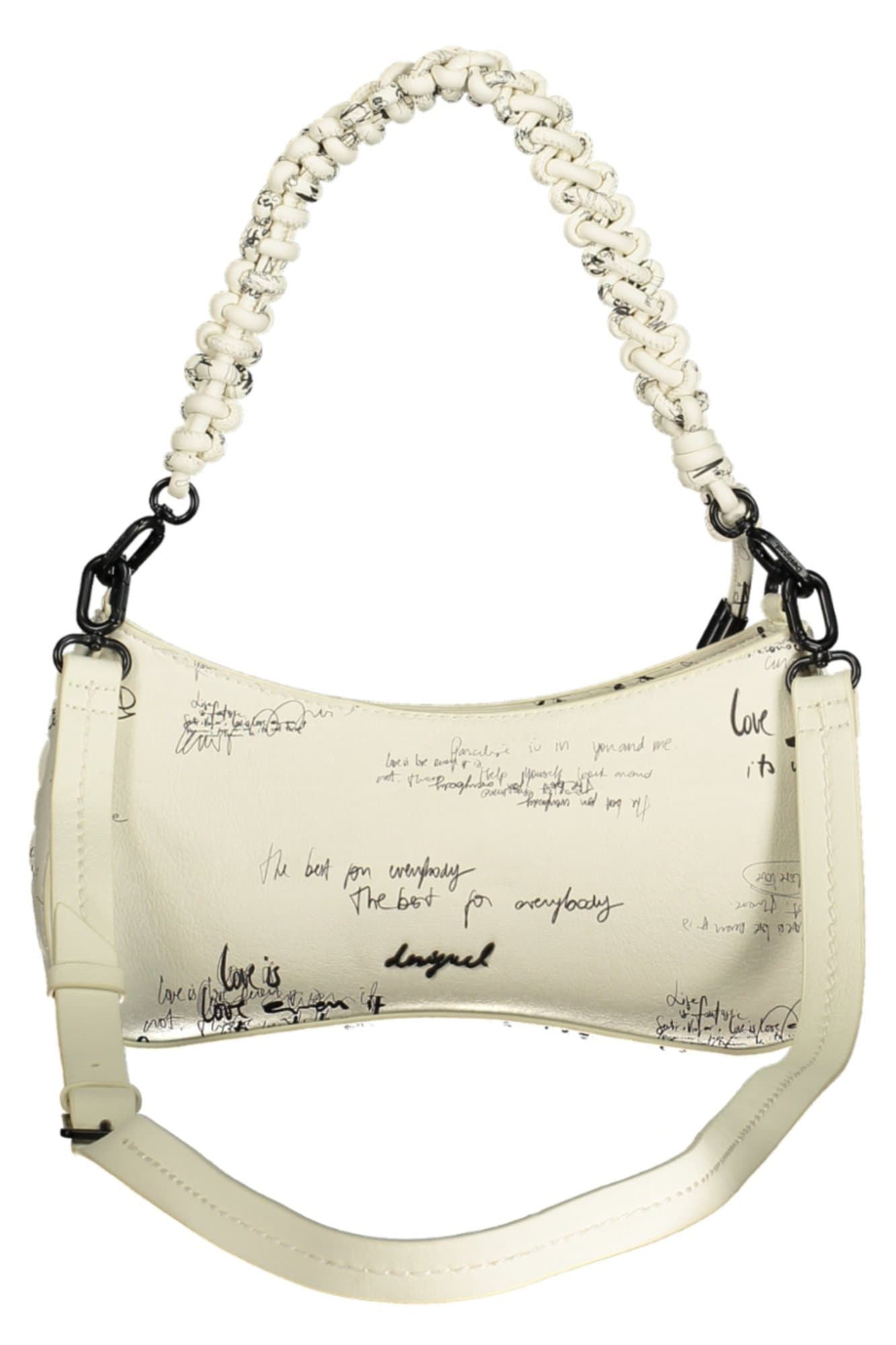 DESIGUAL ДАМСКА БЯЛА ЧАНТА - DESIGUAL