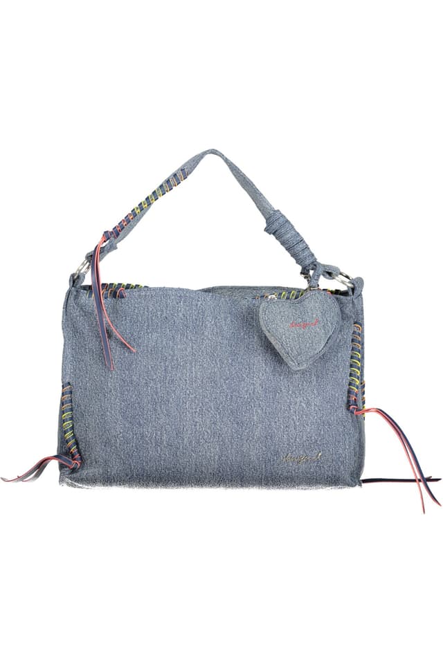 ДАМСКА ЧАНТА DESIGUAL В СИНЯ ОБЛИЦОВКА