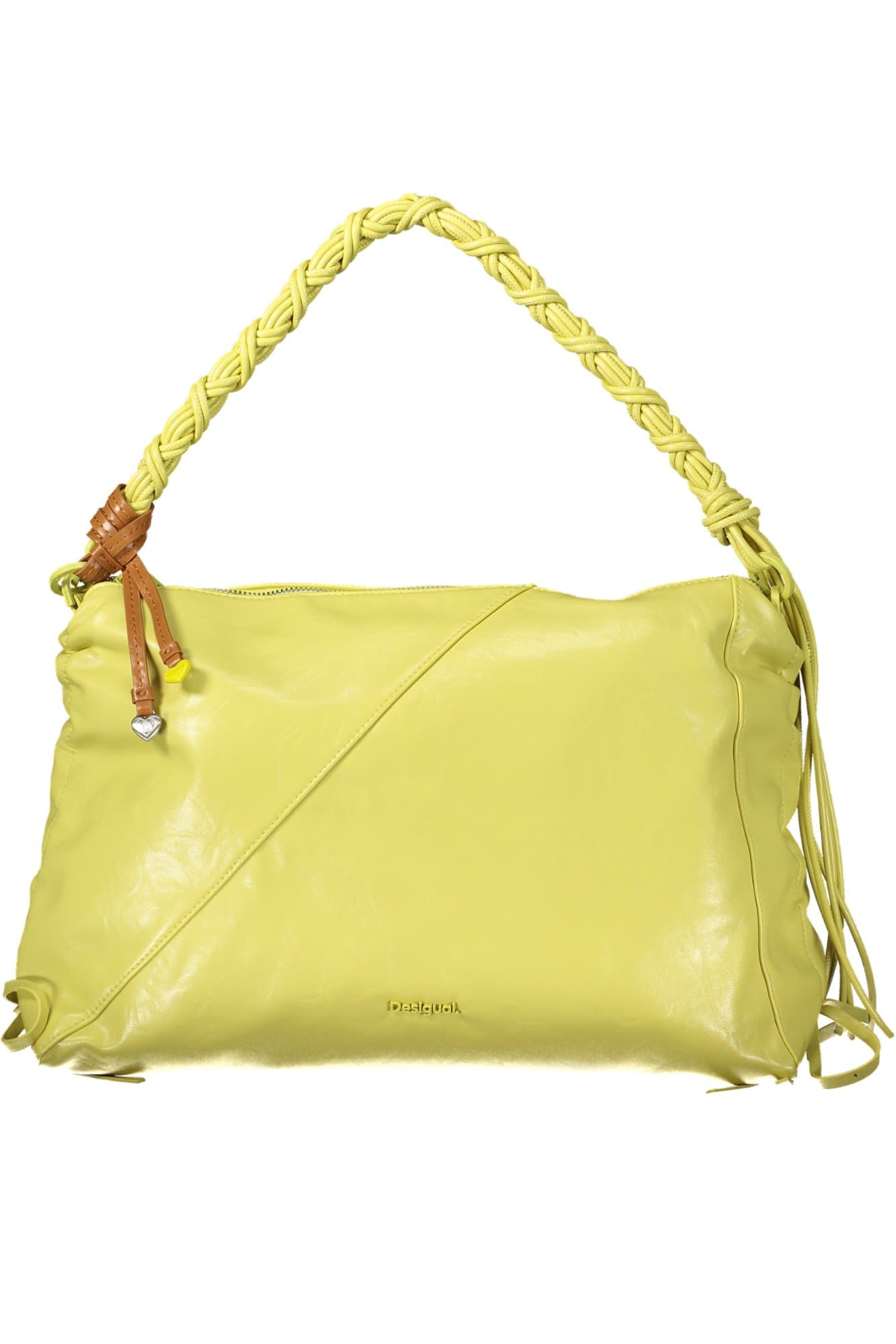 Жълта дамска чанта DESIGUAL - DESIGUAL