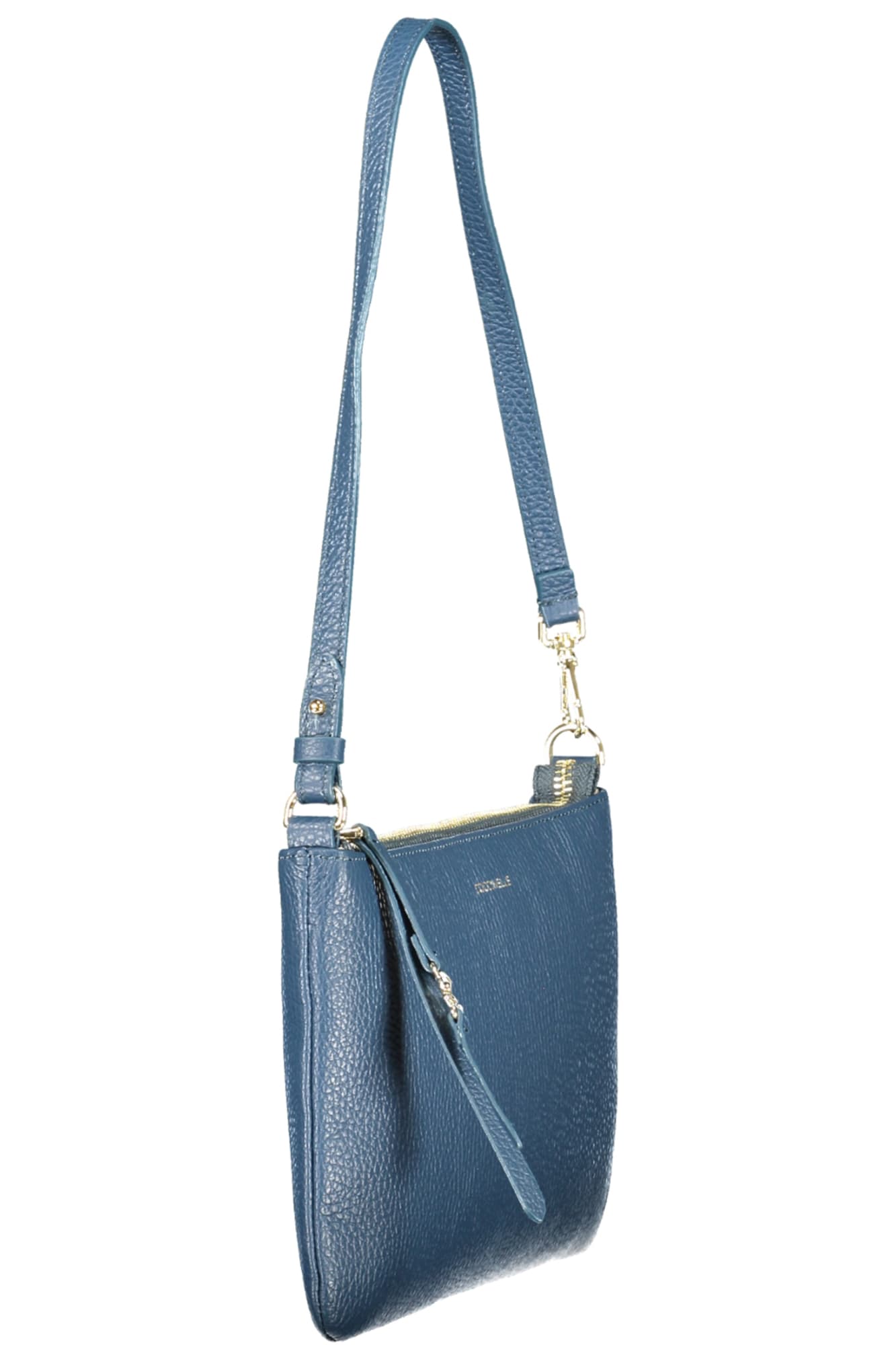 ДАМСКА ЧАНТА COCCINELLE В СИНЯ ОБЛИЦОВКА - COCCINELLE