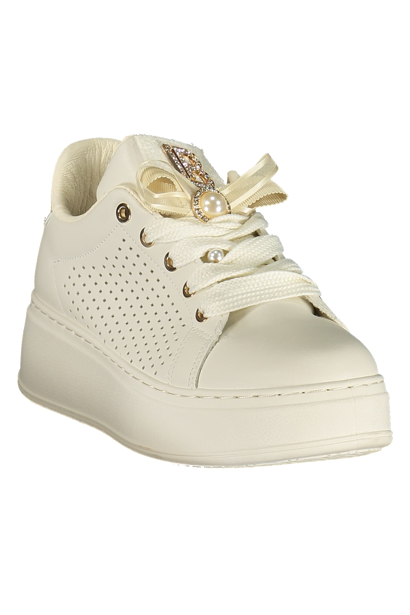 Дамски бели спортни обувки LAURA BIAGIOTTI - LAURA BIAGIOTTI