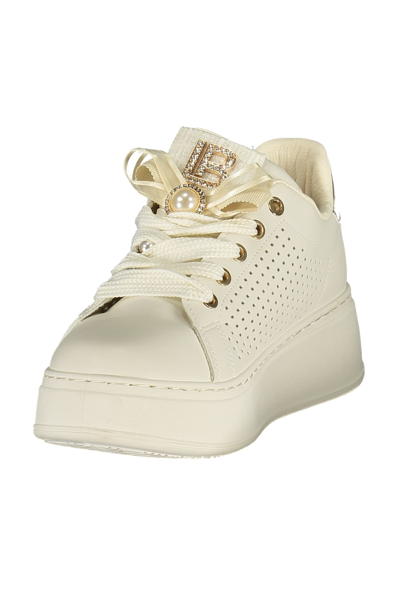 Дамски бели спортни обувки LAURA BIAGIOTTI - LAURA BIAGIOTTI