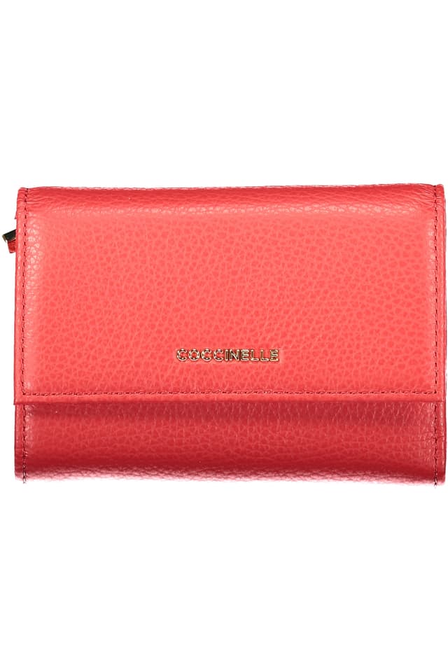 ДАМСКИ ЧЕРВЕН ПОРТФЕЙЛ COCCINELLE