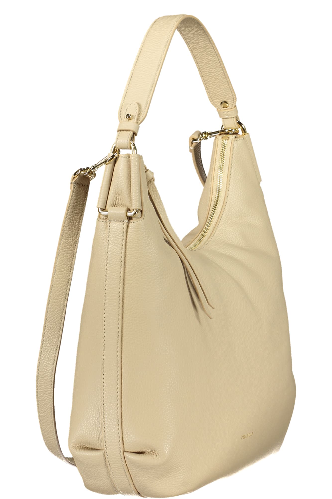 Дамска бежова чанта COCCINELLE - COCCINELLE