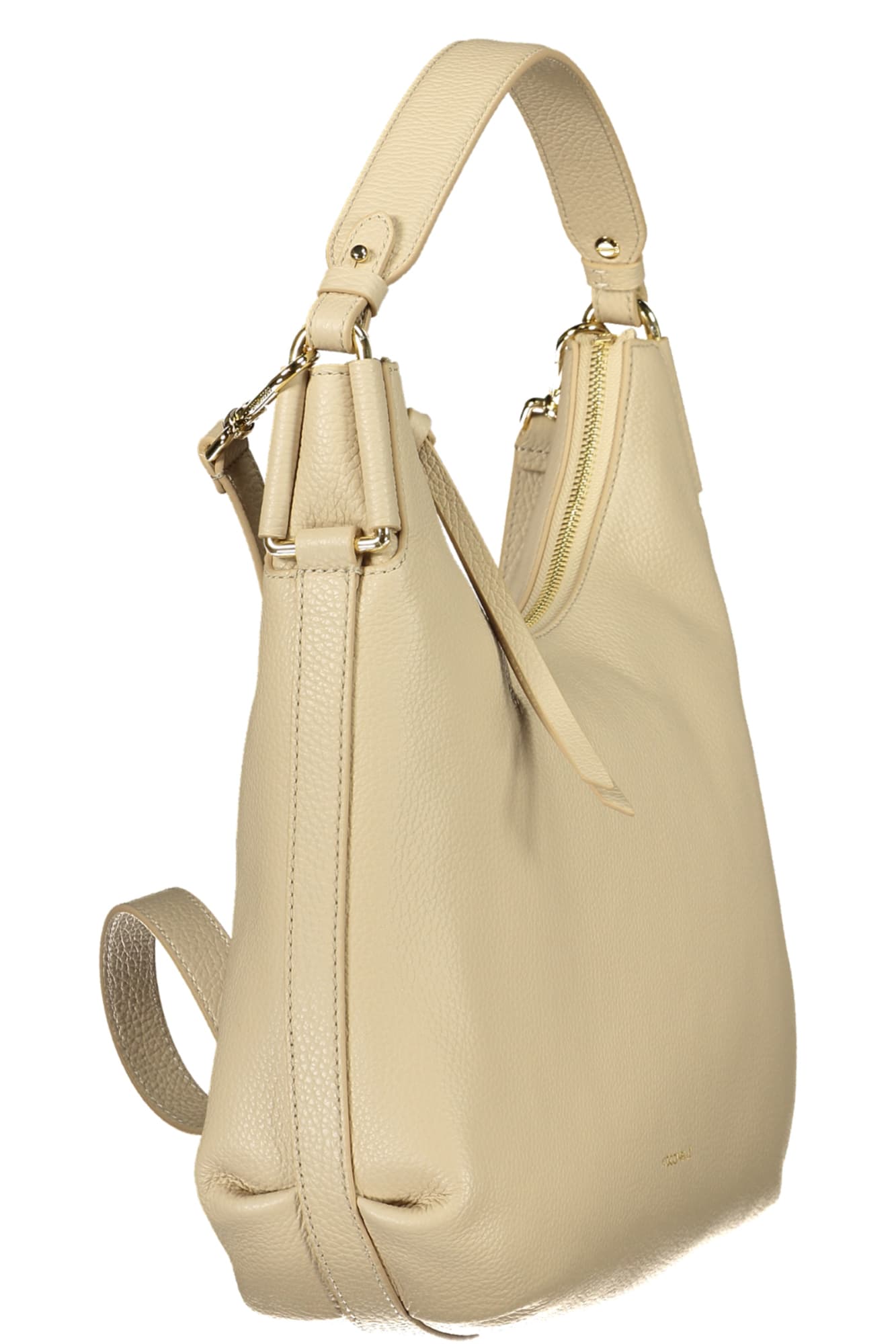 Дамска бежова чанта COCCINELLE - COCCINELLE