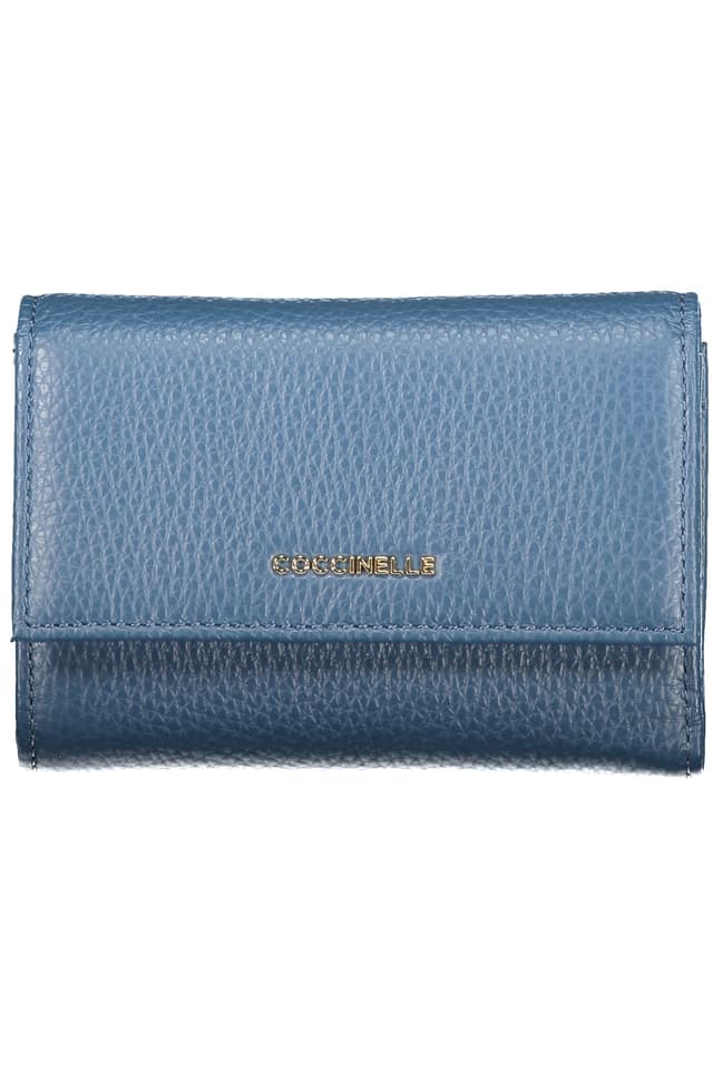 ДАМСКИ ПОРТФЕЙЛ COCCINELLE В СИНЬО