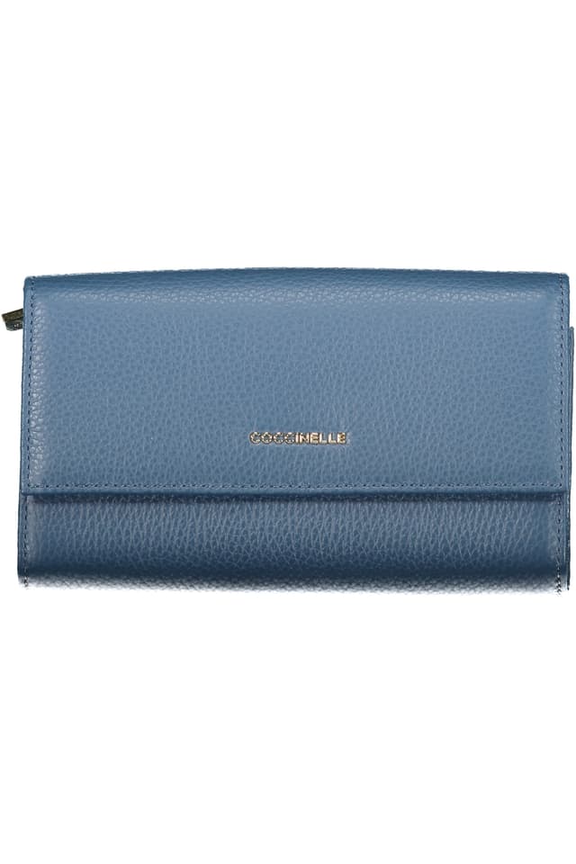 ДАМСКИ ПОРТФЕЙЛ COCCINELLE В СИНЬО