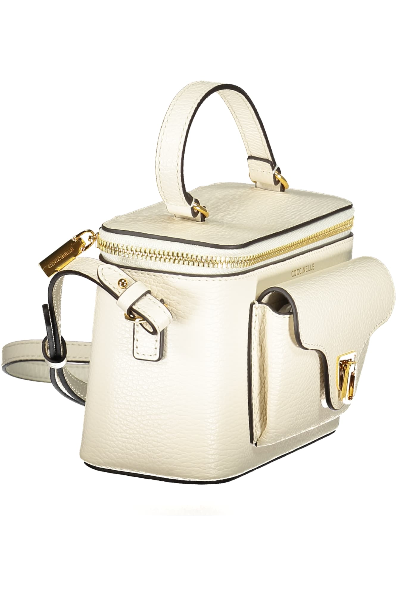 БЯЛА ДАМСКА ЧАНТА COCCINELLE - COCCINELLE