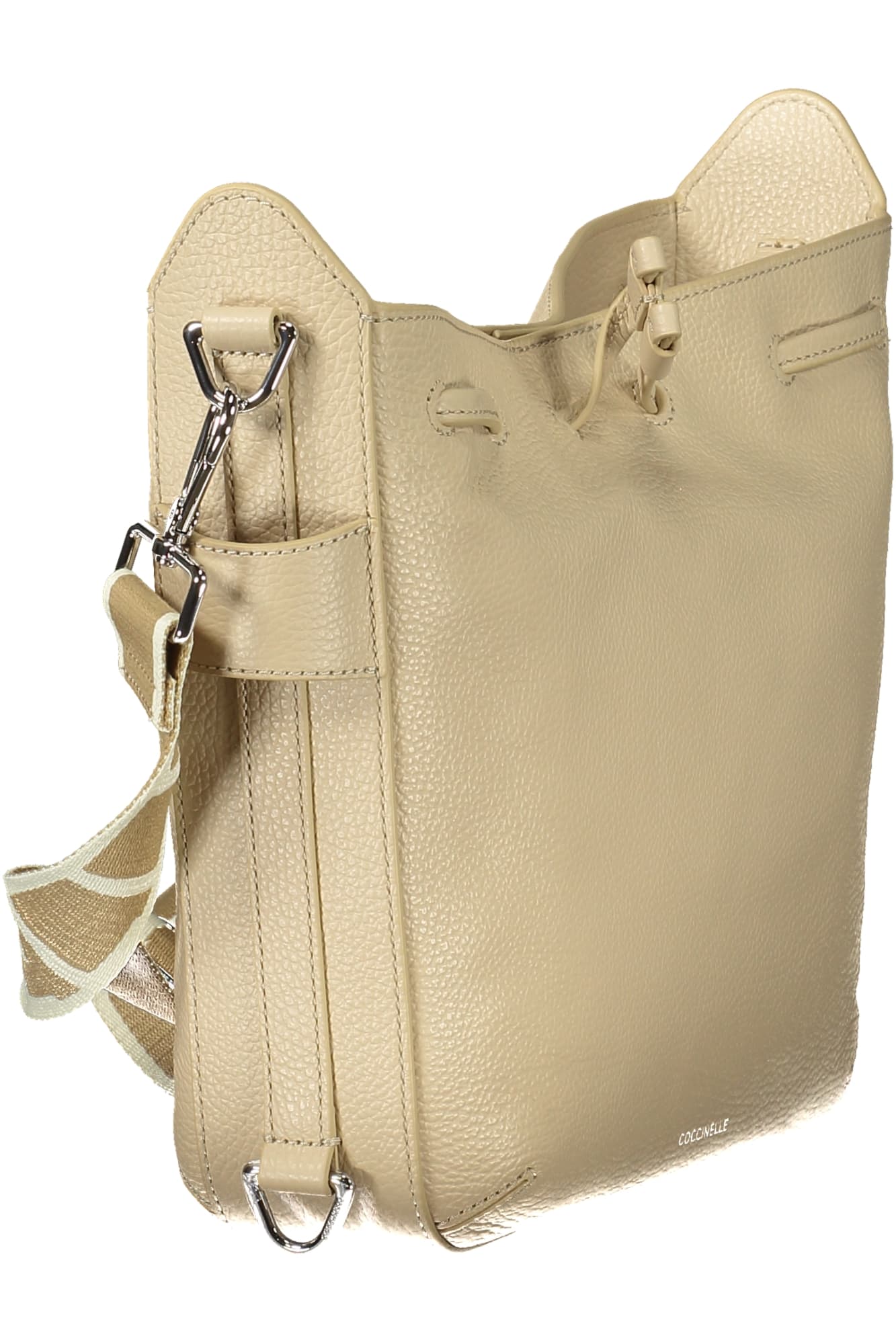 Дамска бежова чанта COCCINELLE - COCCINELLE