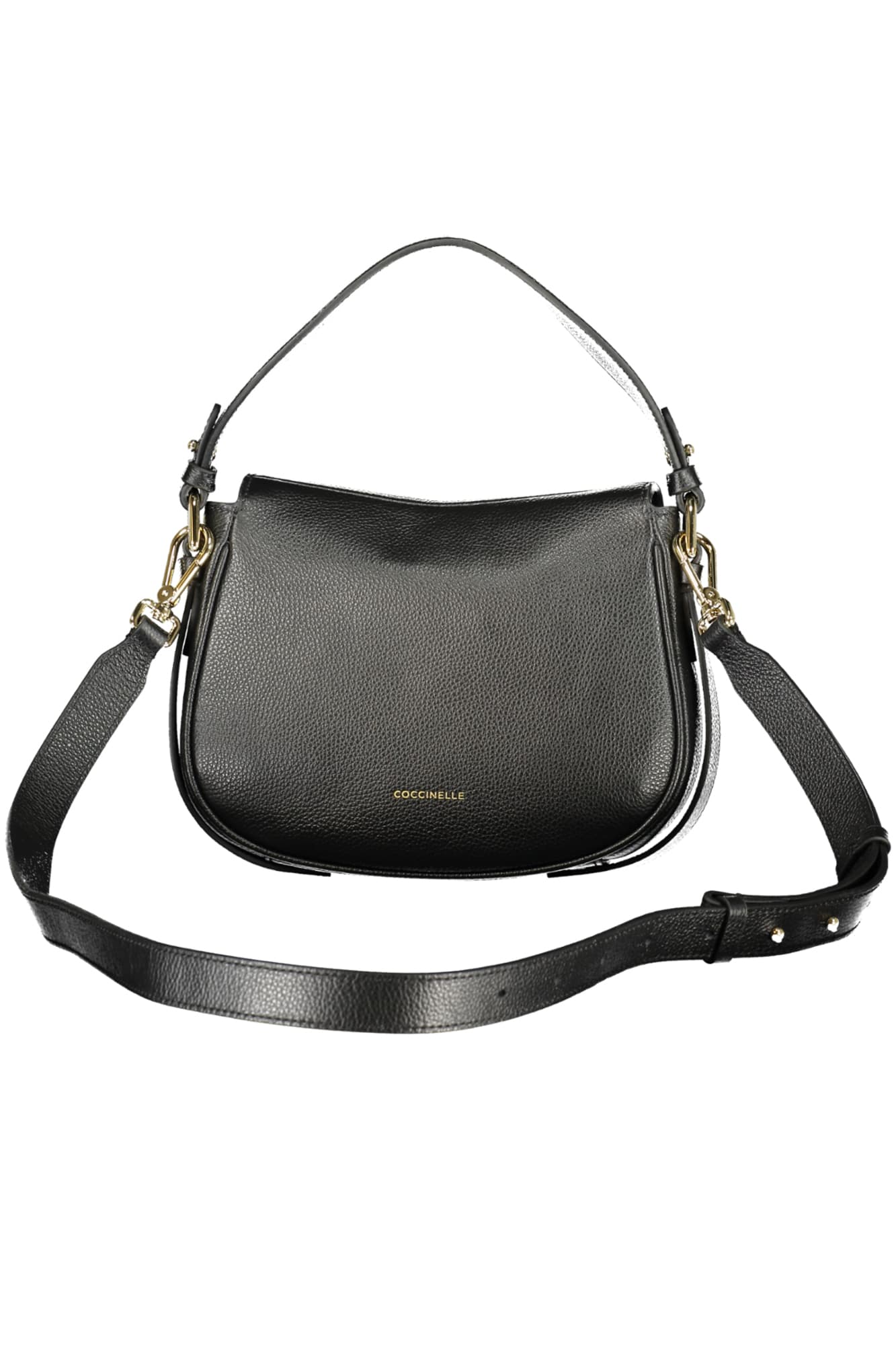 ЧАНТА COCCINELLE ЗА ДАМИ, ЧЕРНА - COCCINELLE