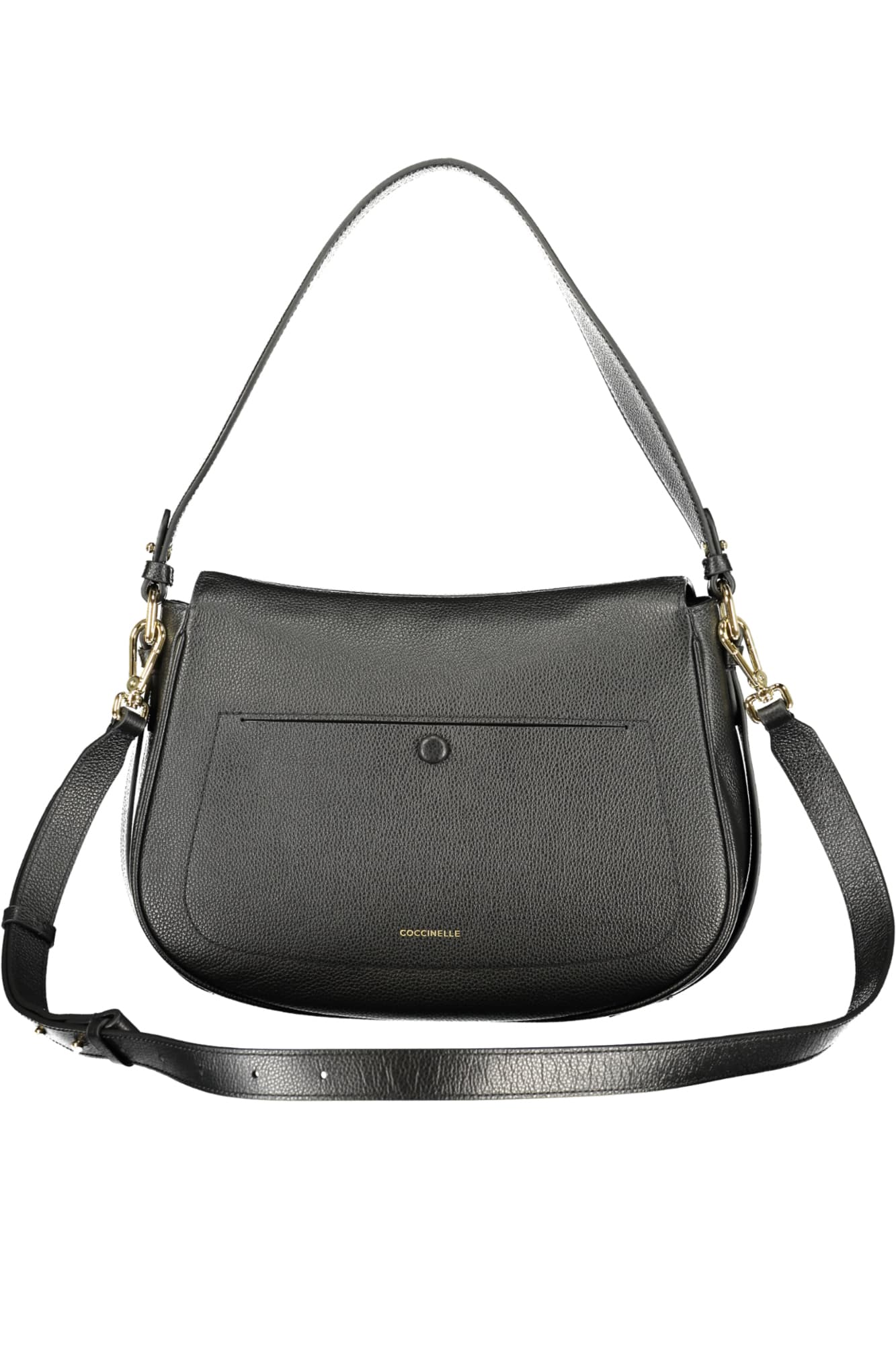 ЧАНТА COCCINELLE ЗА ДАМИ, ЧЕРНА - COCCINELLE