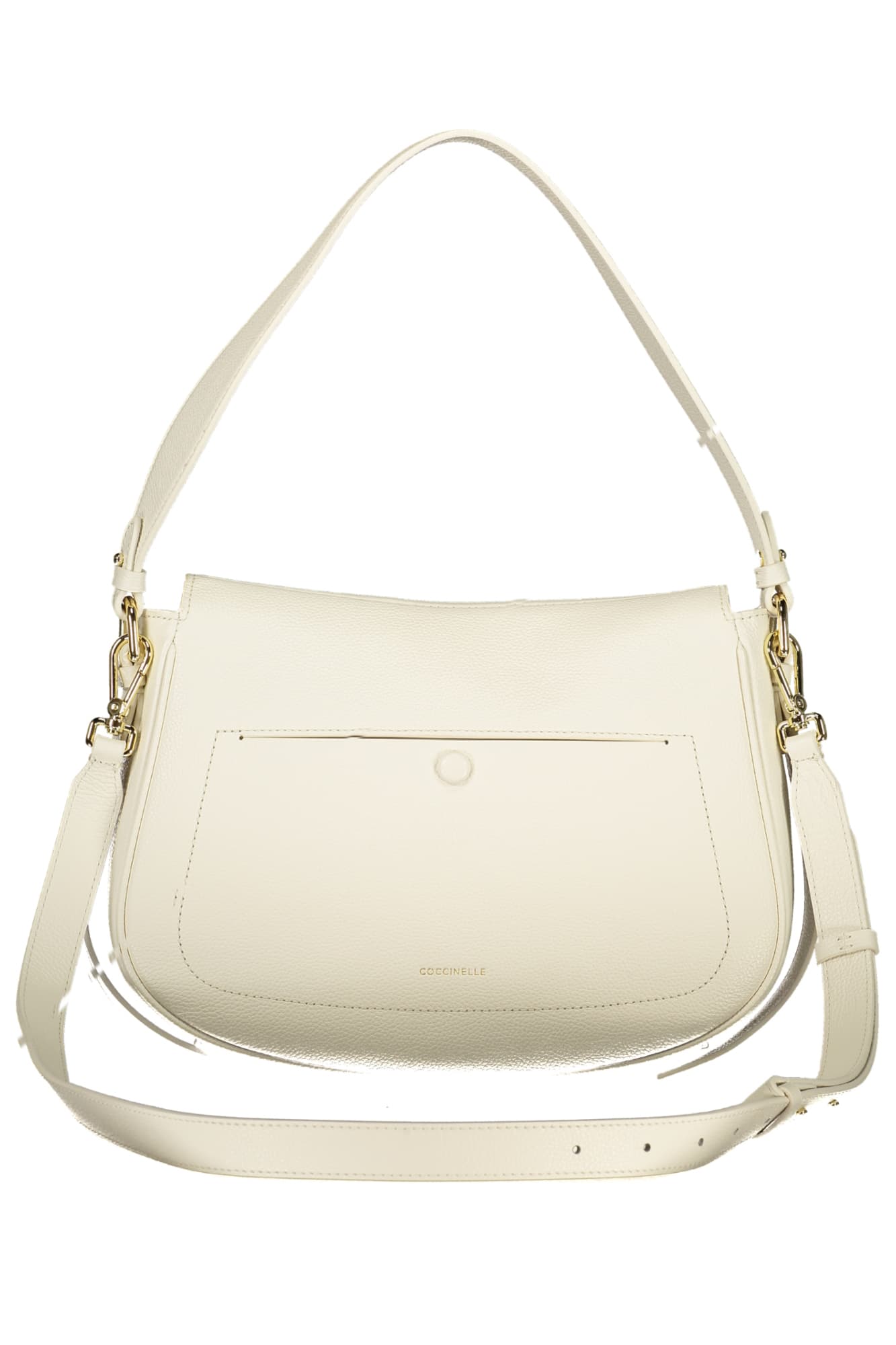 БЯЛА ДАМСКА ЧАНТА COCCINELLE - COCCINELLE