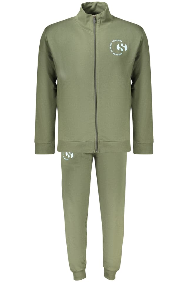 Мъжки зелен анцуг Superga