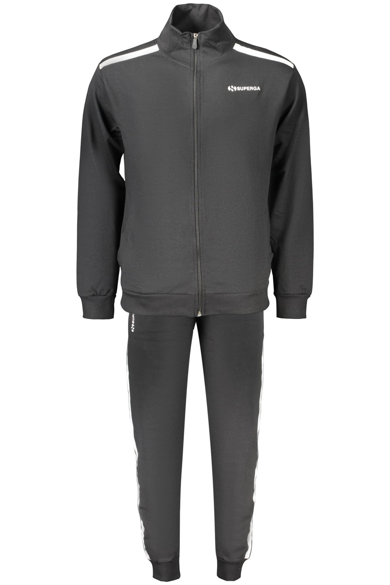 Мъжки черен анцуг SUPERGA - SUPERGA