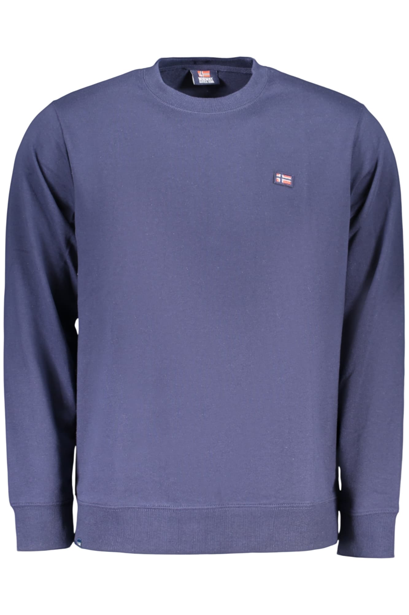 НОРВЕГИЯ 1963 МЪЖКИ СИНЯ БЛУЗЕР С ЦИП - NORWAY 1963