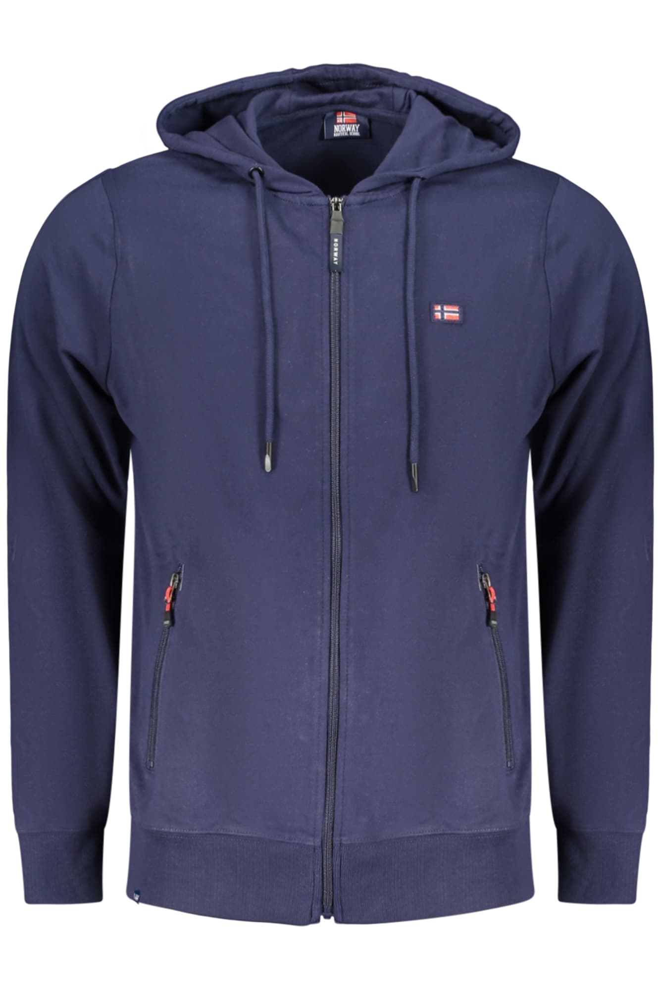 НОРВЕГИЯ 1963 МЪЖКИ СИНЯ БЛУЗЕР С ЦИП - NORWAY 1963