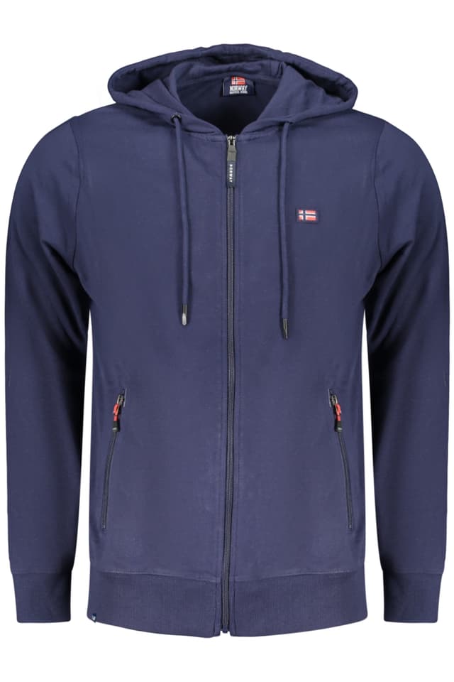 НОРВЕГИЯ 1963 МЪЖКИ СИНЯ БЛУЗЕР С ЦИП