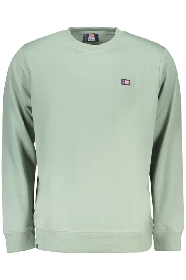 НОРВЕГИЯ 1963 МЪЖКИ СУИТШЪР С ЦИП, ЗЕЛЕН