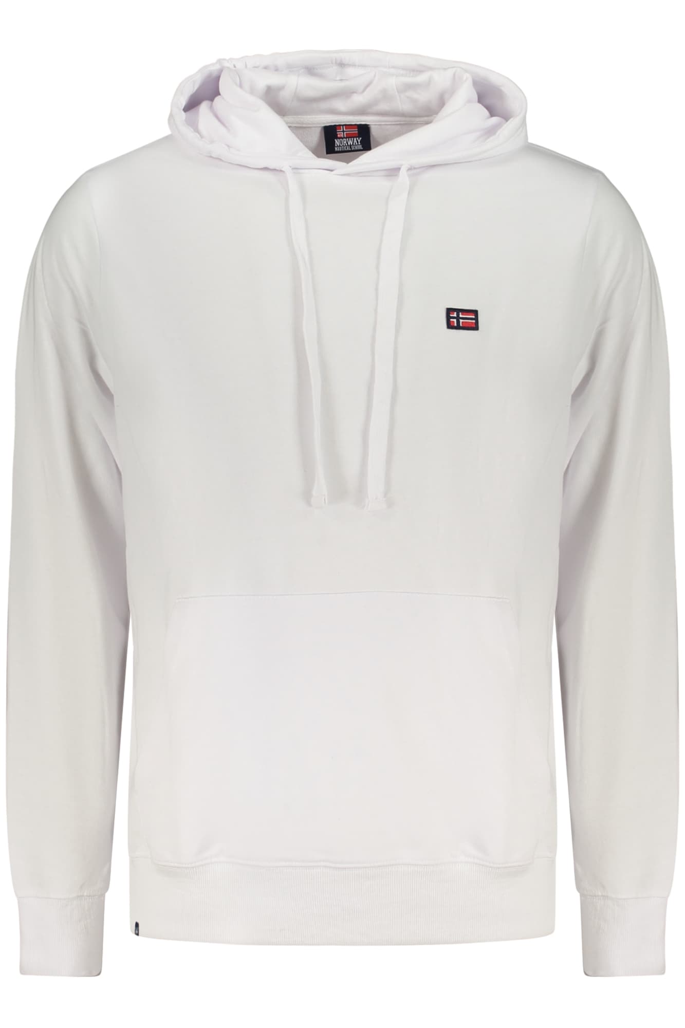 НОРВЕГИЯ 1963 МЪЖКИ БЯЛ СУИТШЪРТ С ЦИП - NORWAY 1963