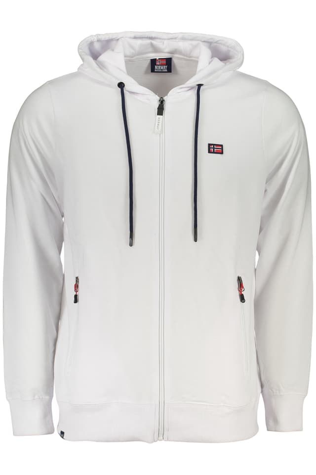 НОРВЕГИЯ 1963 МЪЖКИ БЯЛ СУИТШЪРТ С ЦИП