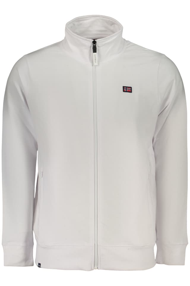 НОРВЕГИЯ 1963 МЪЖКИ БЯЛ СУИТШЪРТ С ЦИП