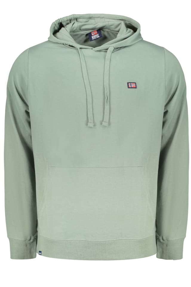 НОРВЕГИЯ 1963 МЪЖКИ СУИТШЪР С ЦИП, ЗЕЛЕН