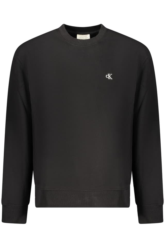 Мъжки черен суитшърт с цип CALVIN KLEIN