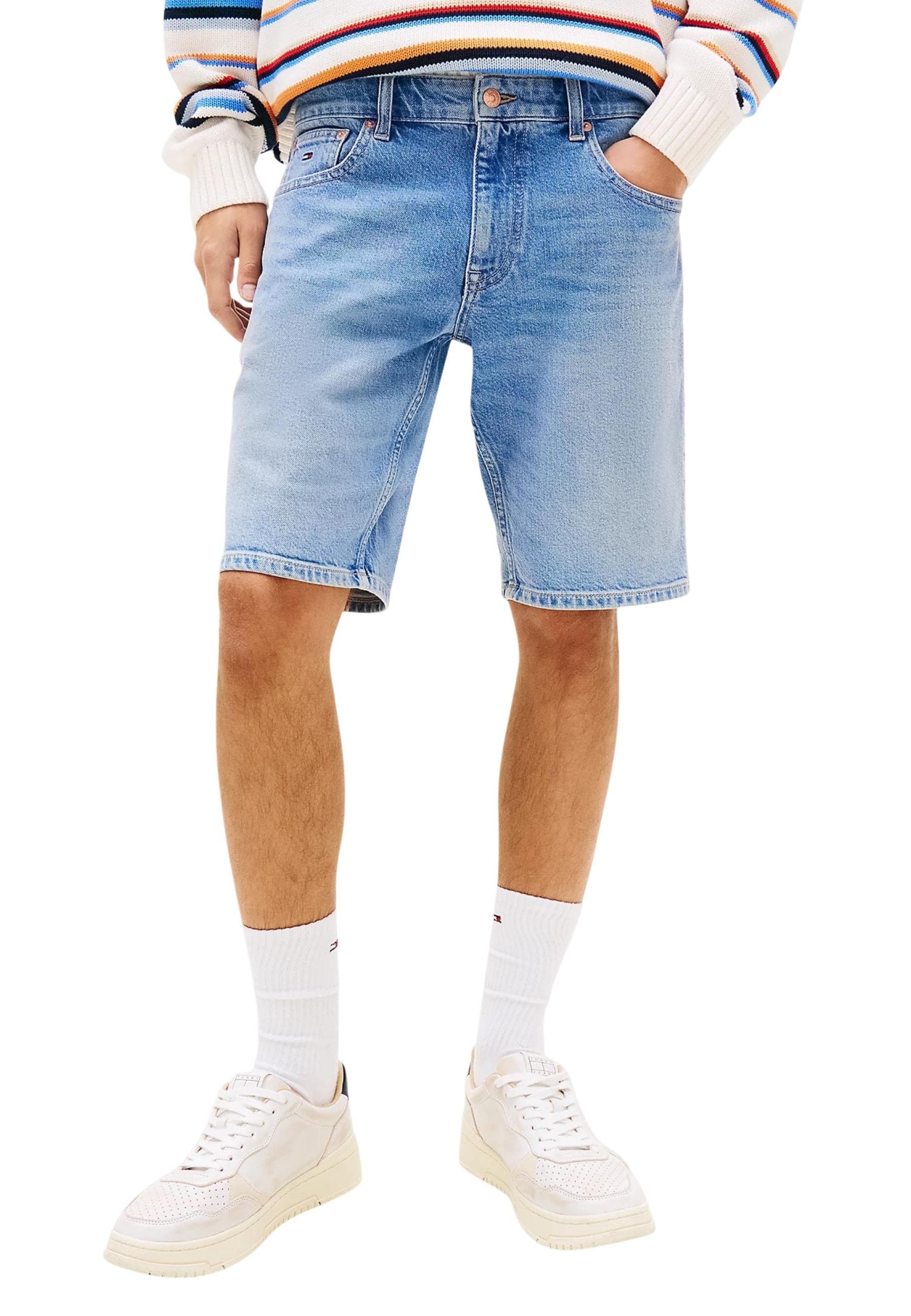 Tommy Hilfiger Jeans Bermuda Uomo - Tommy Hilfiger Jeans