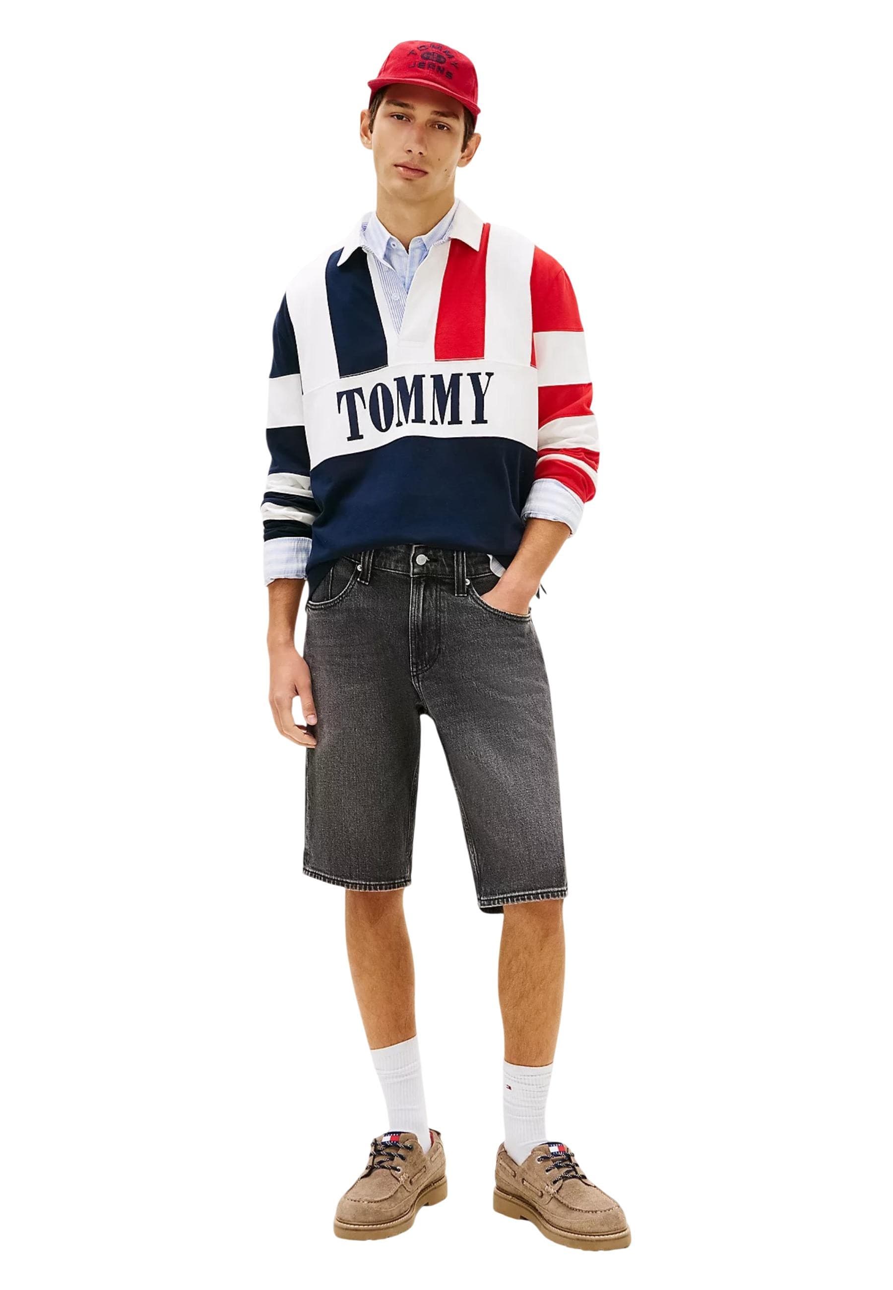 Tommy Hilfiger Jeans Bermuda Uomo - Tommy Hilfiger Jeans
