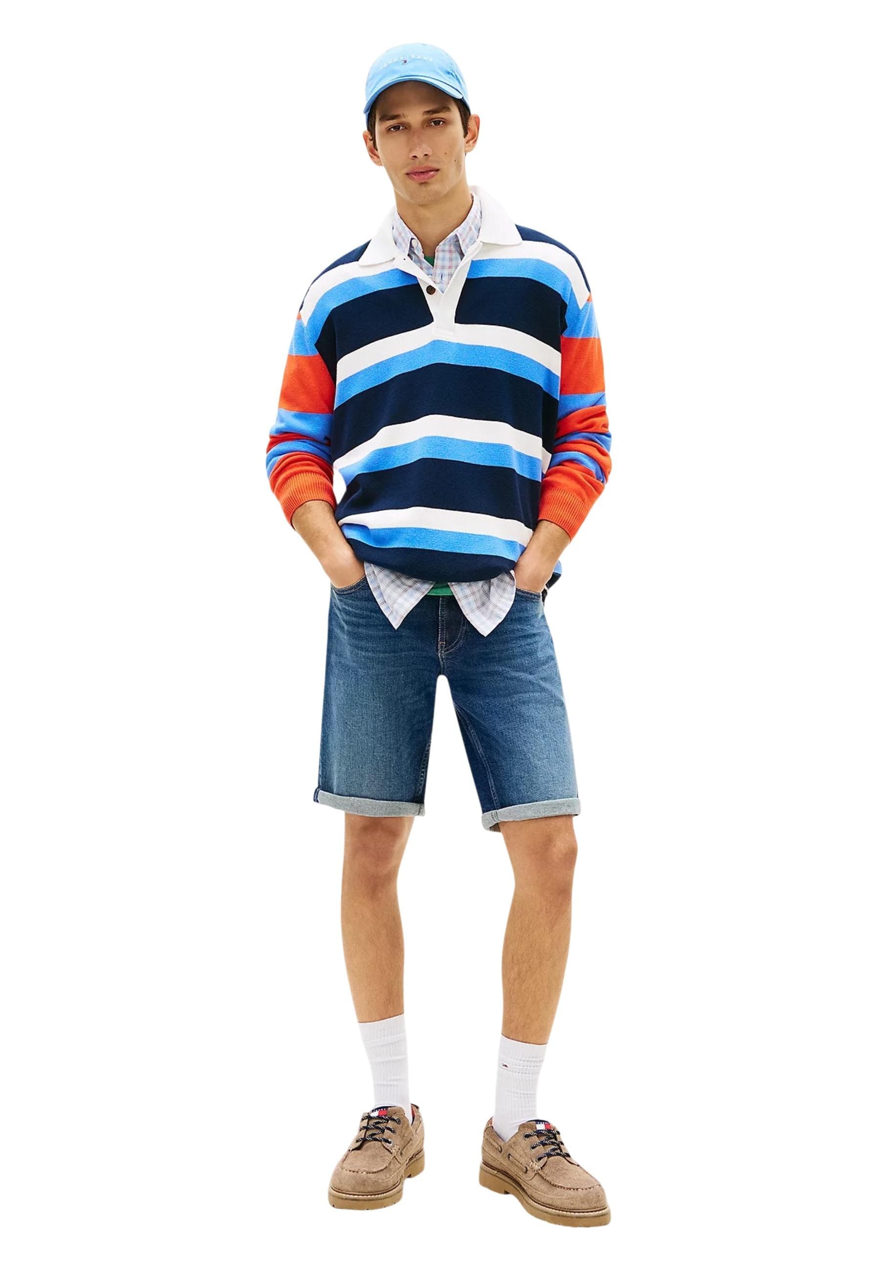 Tommy Hilfiger Jeans Bermuda Uomo - Tommy Hilfiger Jeans