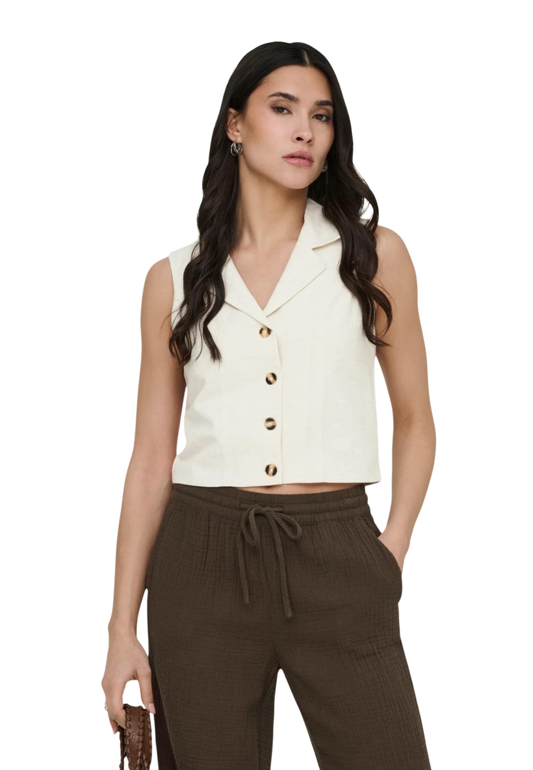 Jacqueline De Yong Gilet Donna - Jacqueline De Yong