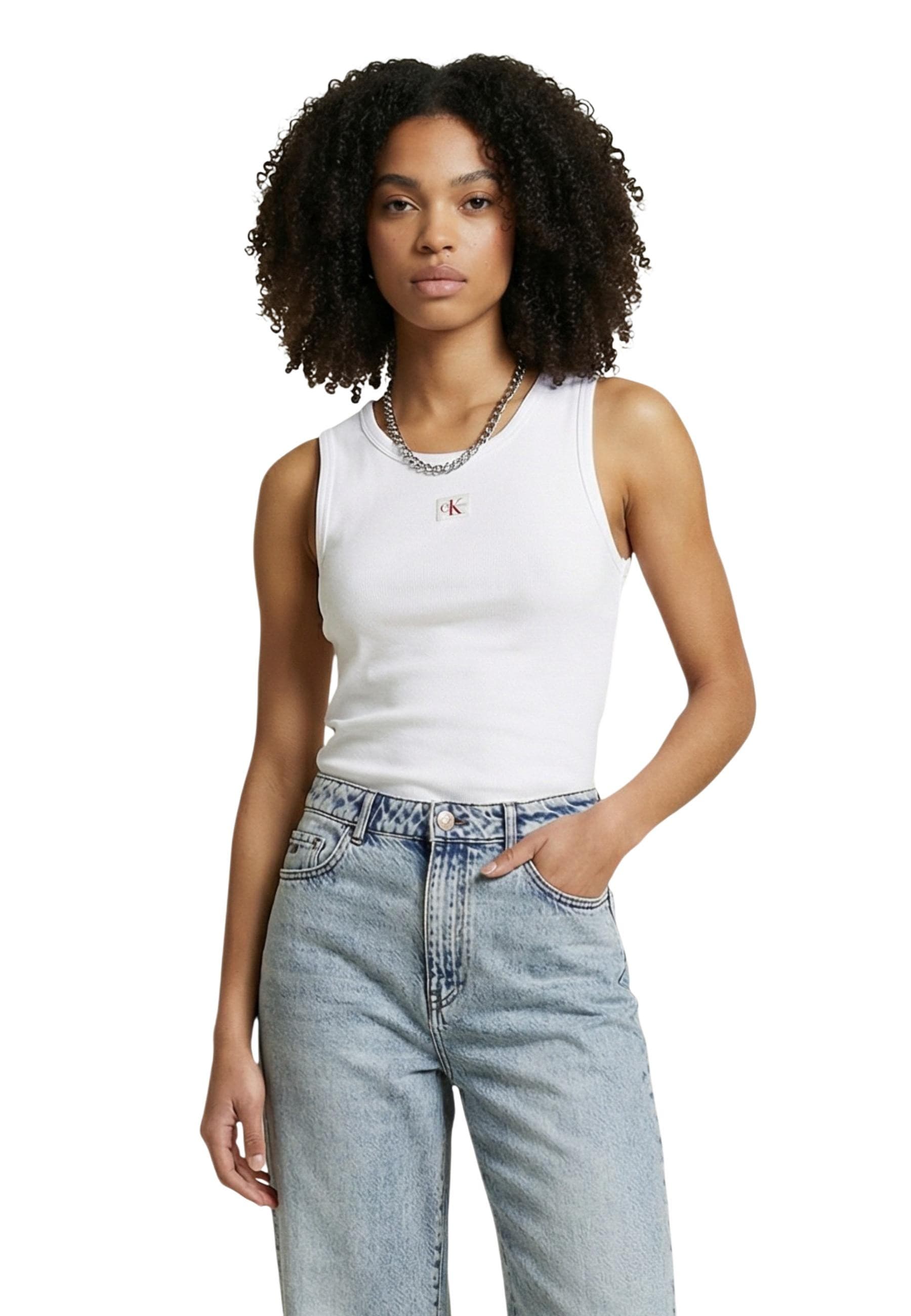 Calvin Klein Jeans Top Donna - Calvin Klein Jeans