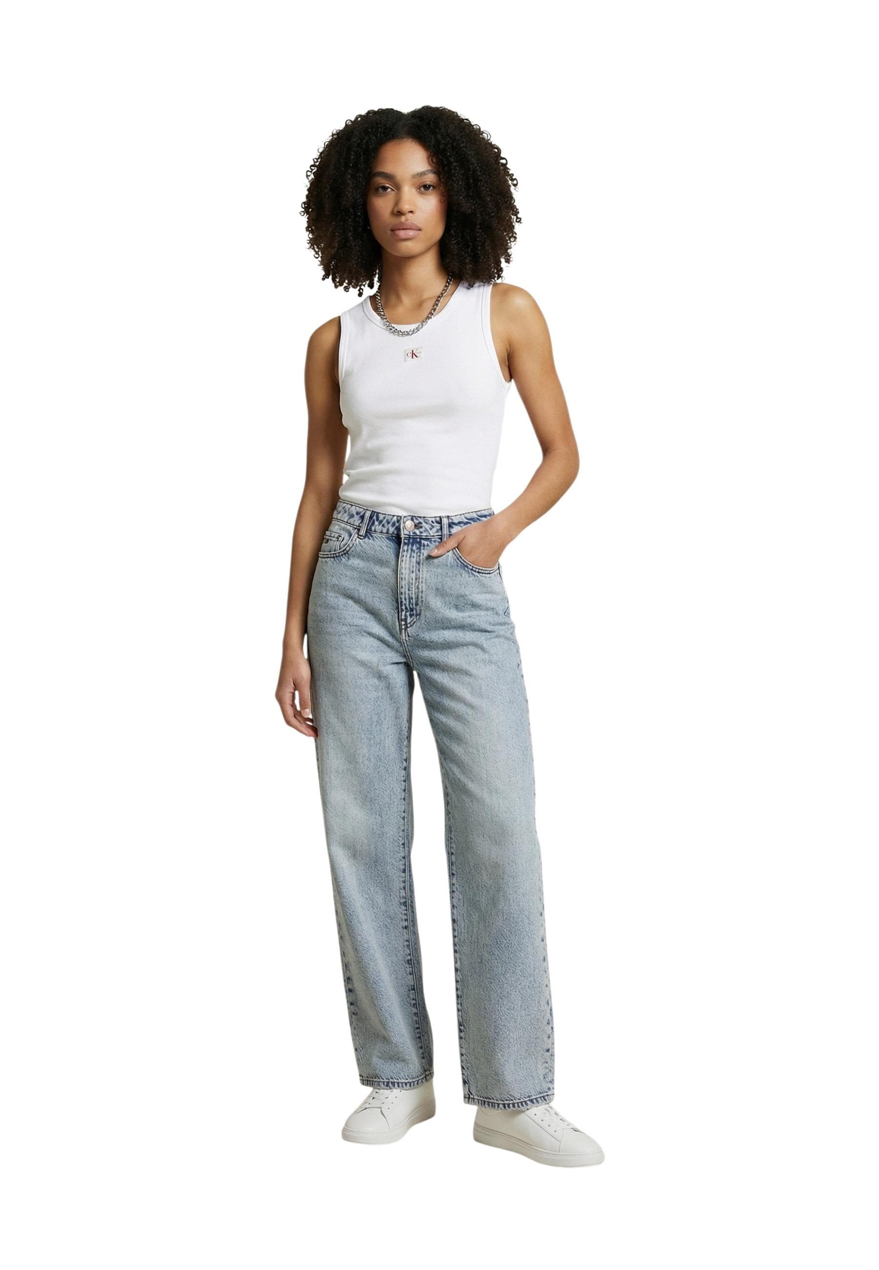 Calvin Klein Jeans Top Donna - Calvin Klein Jeans